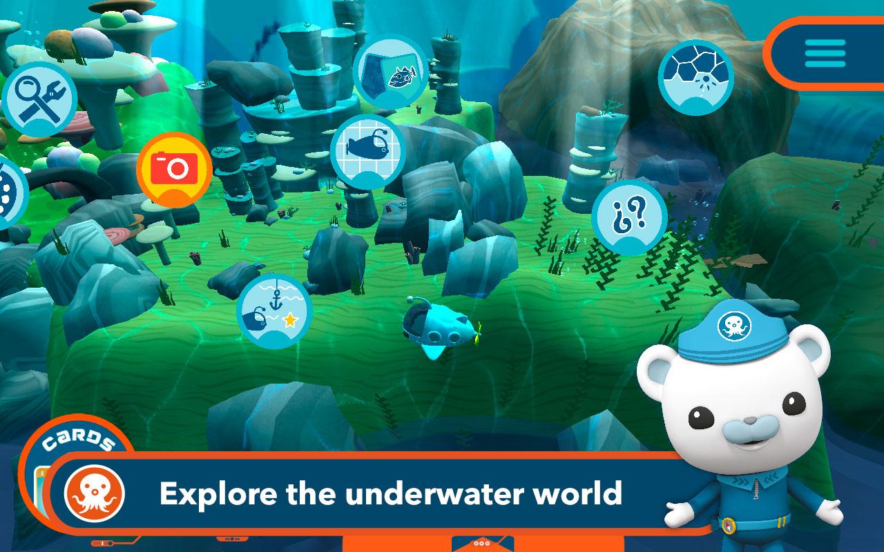 اسکرین شات 1 بازی Octonauts and the Whale Shark