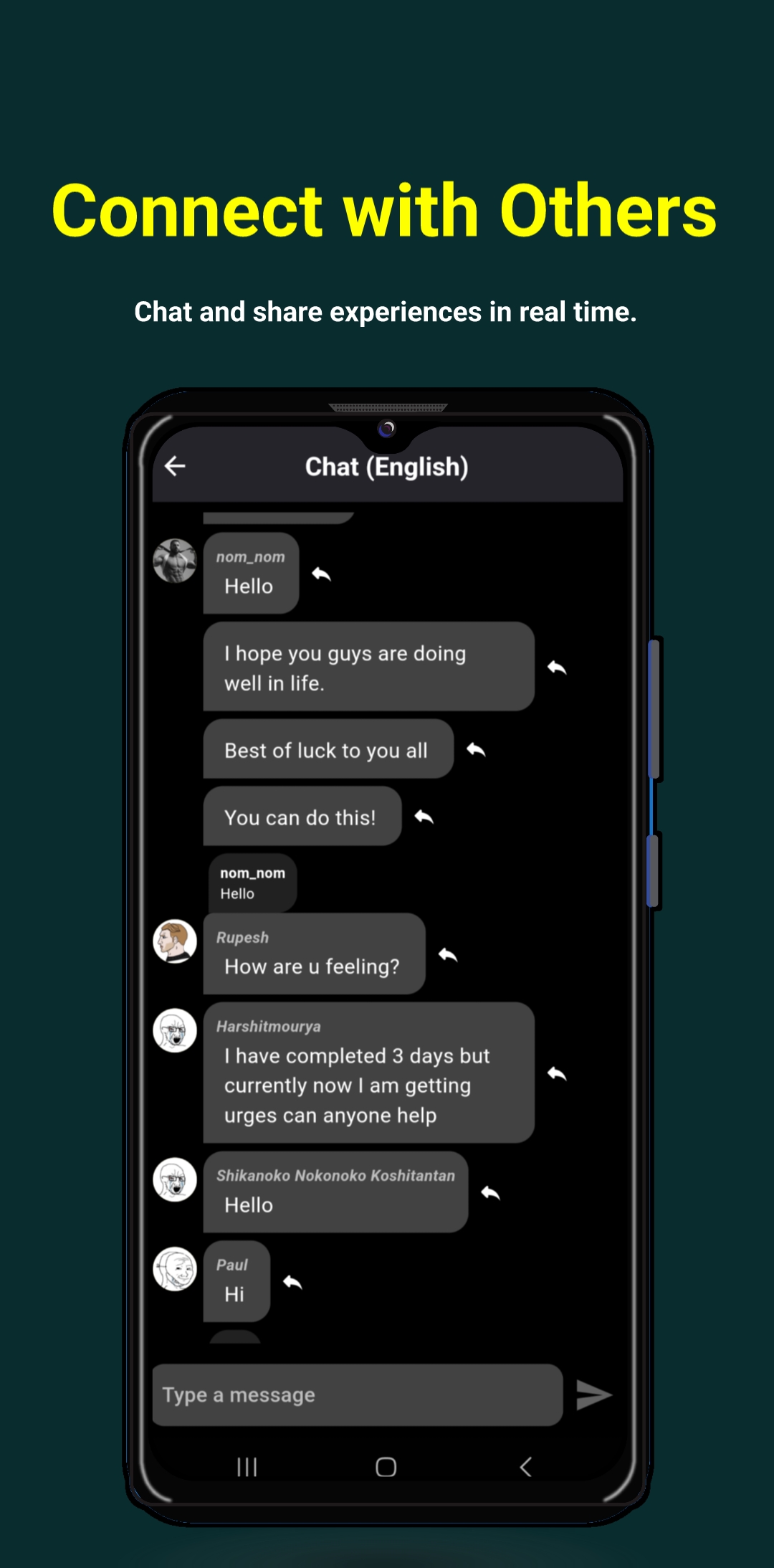 اسکرین شات 4 برنامه No Fap - Quit Addiction