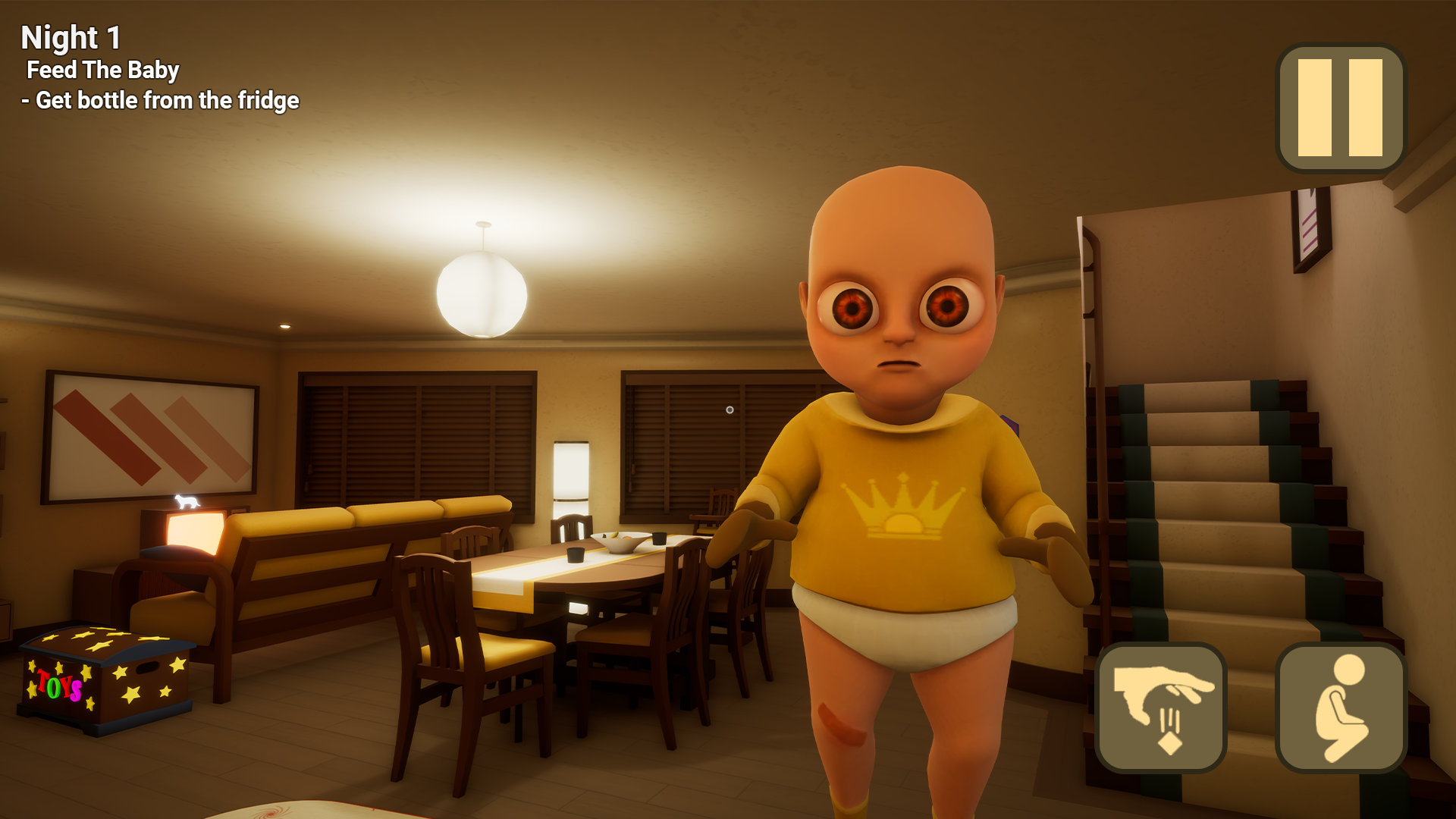 اسکرین شات 1 بازی The Baby In Yellow