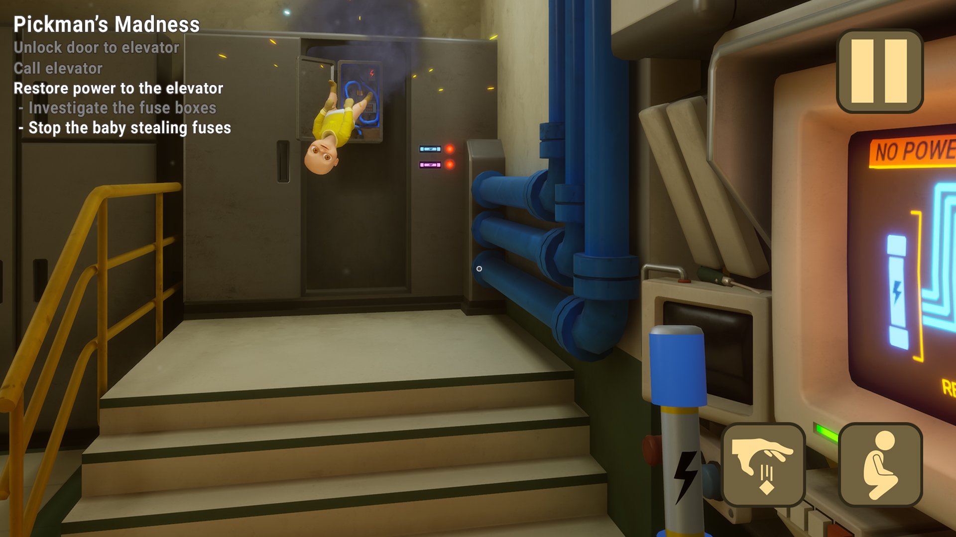 اسکرین شات 3 بازی The Baby In Yellow