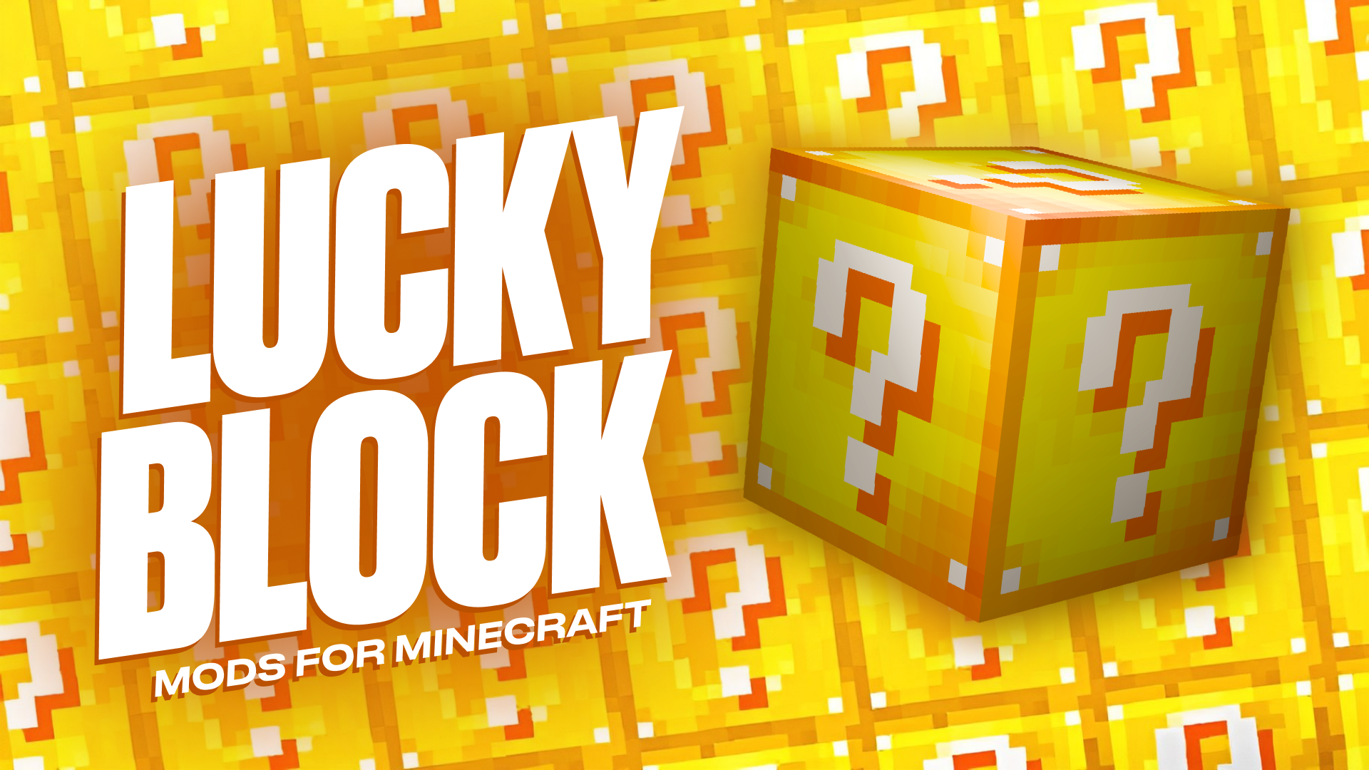 اسکرین شات 1 برنامه One Lucky Block Minecraft Mods