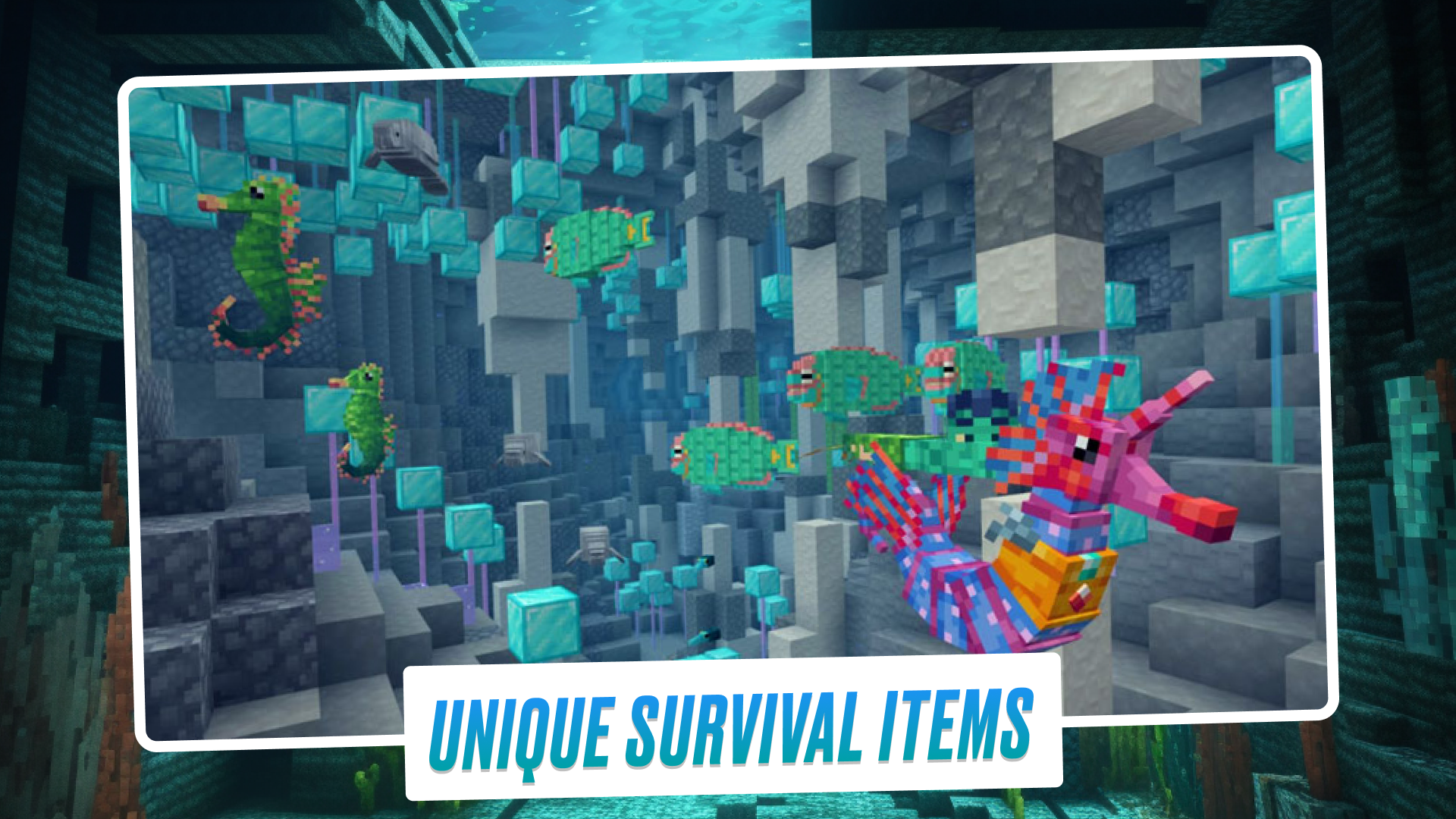 اسکرین شات 4 برنامه Mermaid in Minecraft Mod 2024