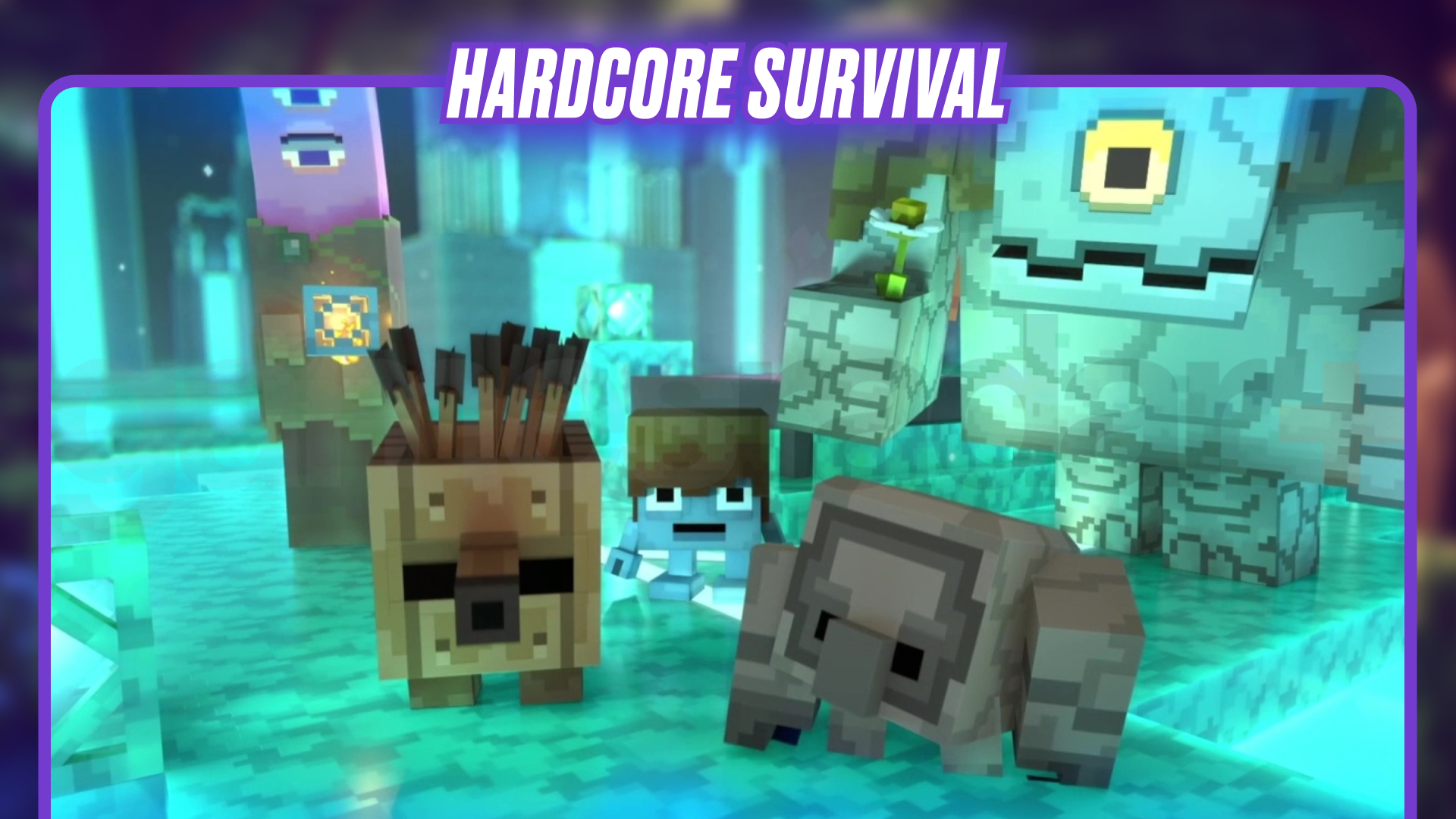 اسکرین شات 4 برنامه Mutant Golem Mod for Minecraft