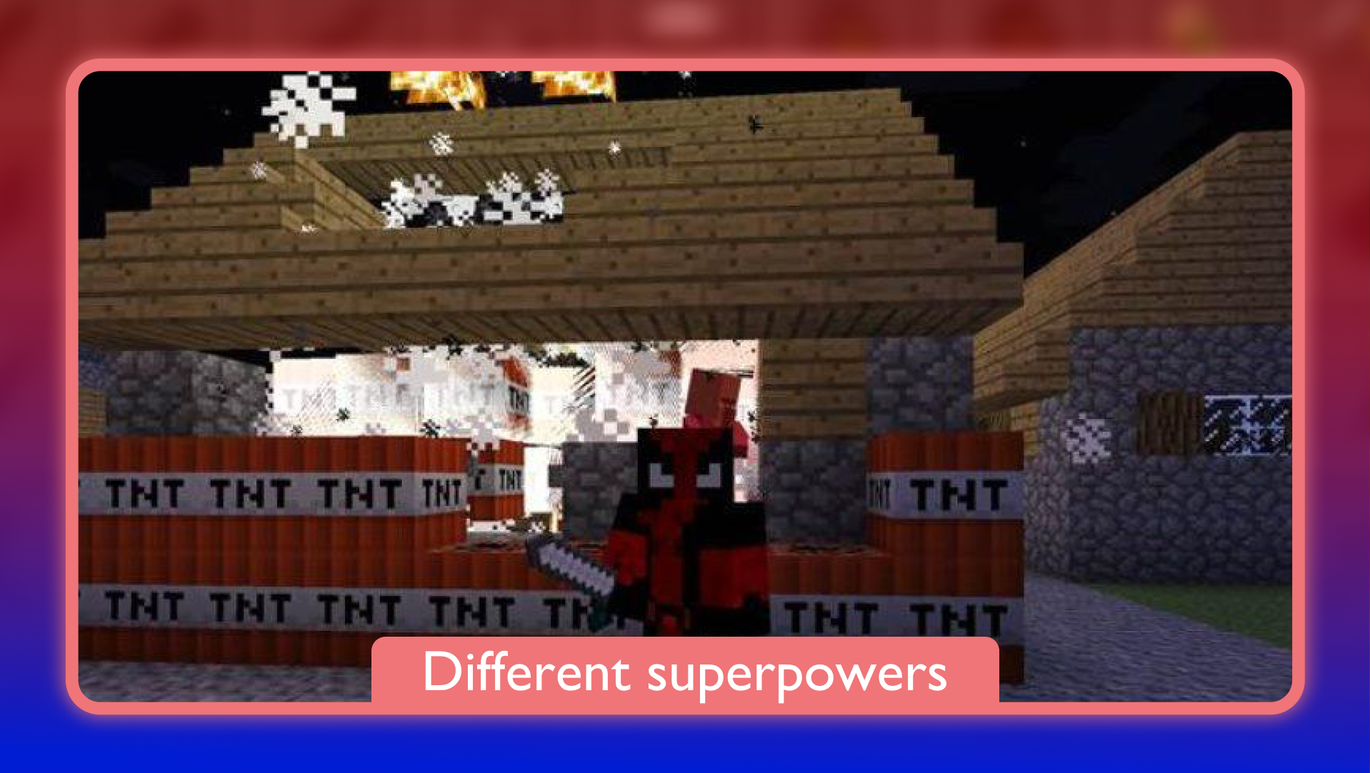 اسکرین شات 3 برنامه Superheroes Minecraft Mod 2025