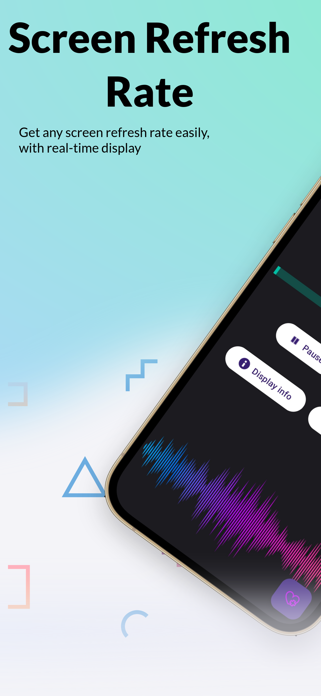 اسکرین شات برنامه Screen Refresh Rate Tools - Hz 4