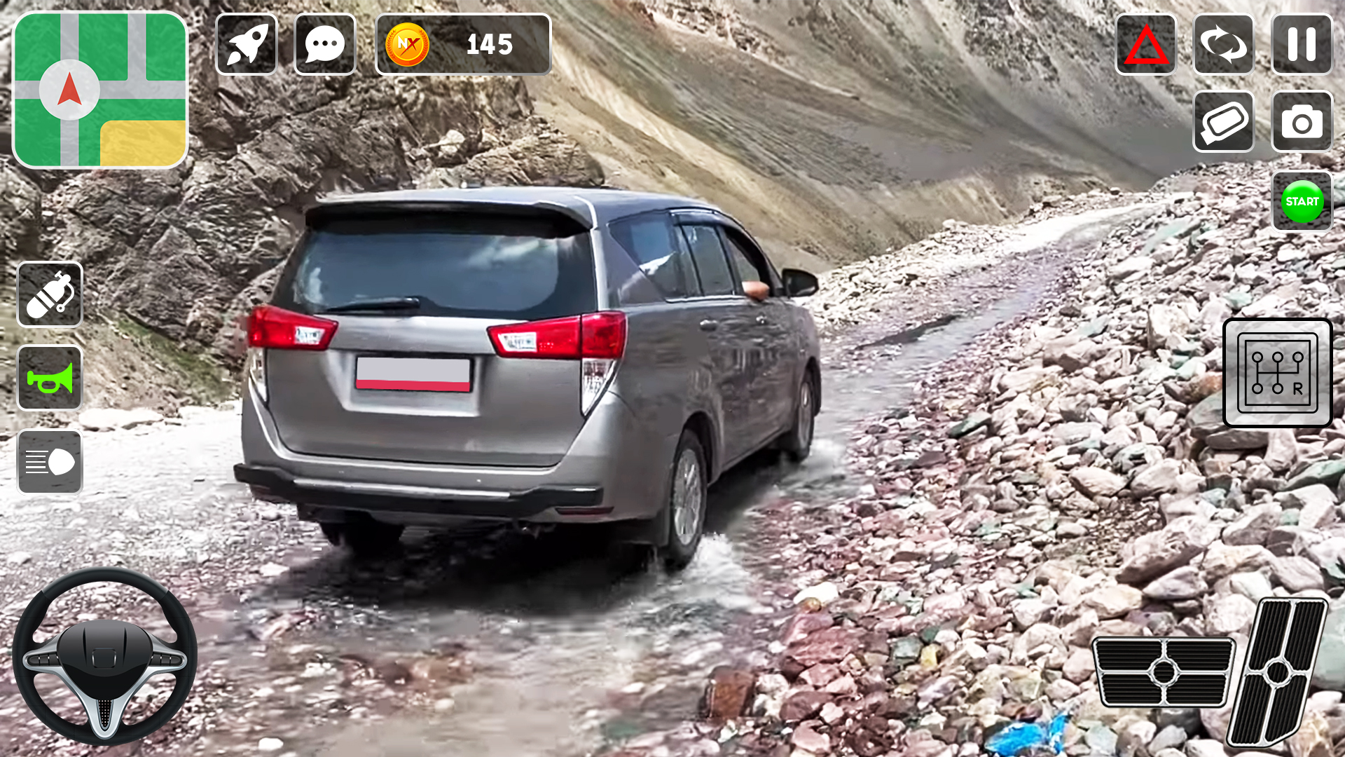 اسکرین شات 3 بازی Innova Car Simulator Innova 3D