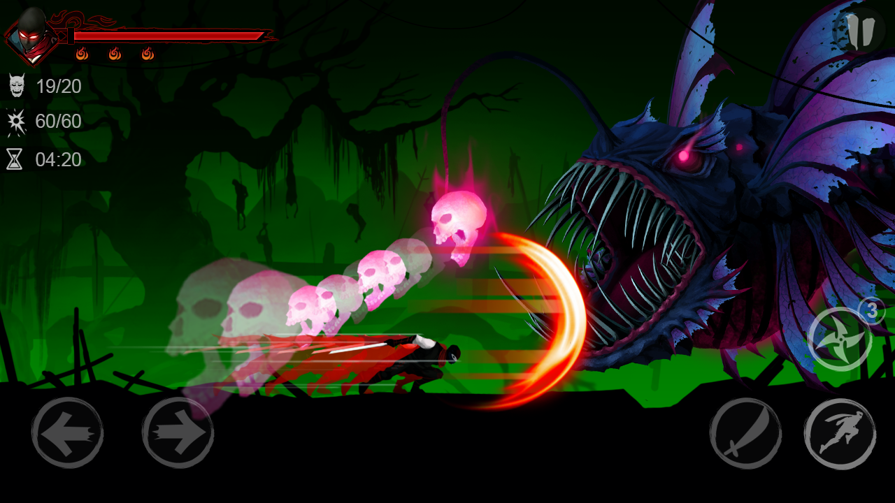 اسکرین شات 4 بازی Ninja Raiden Revenge