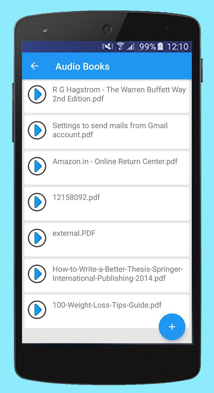 اسکرین شات 5 برنامه Text Voice Text-to-speech, PDF
