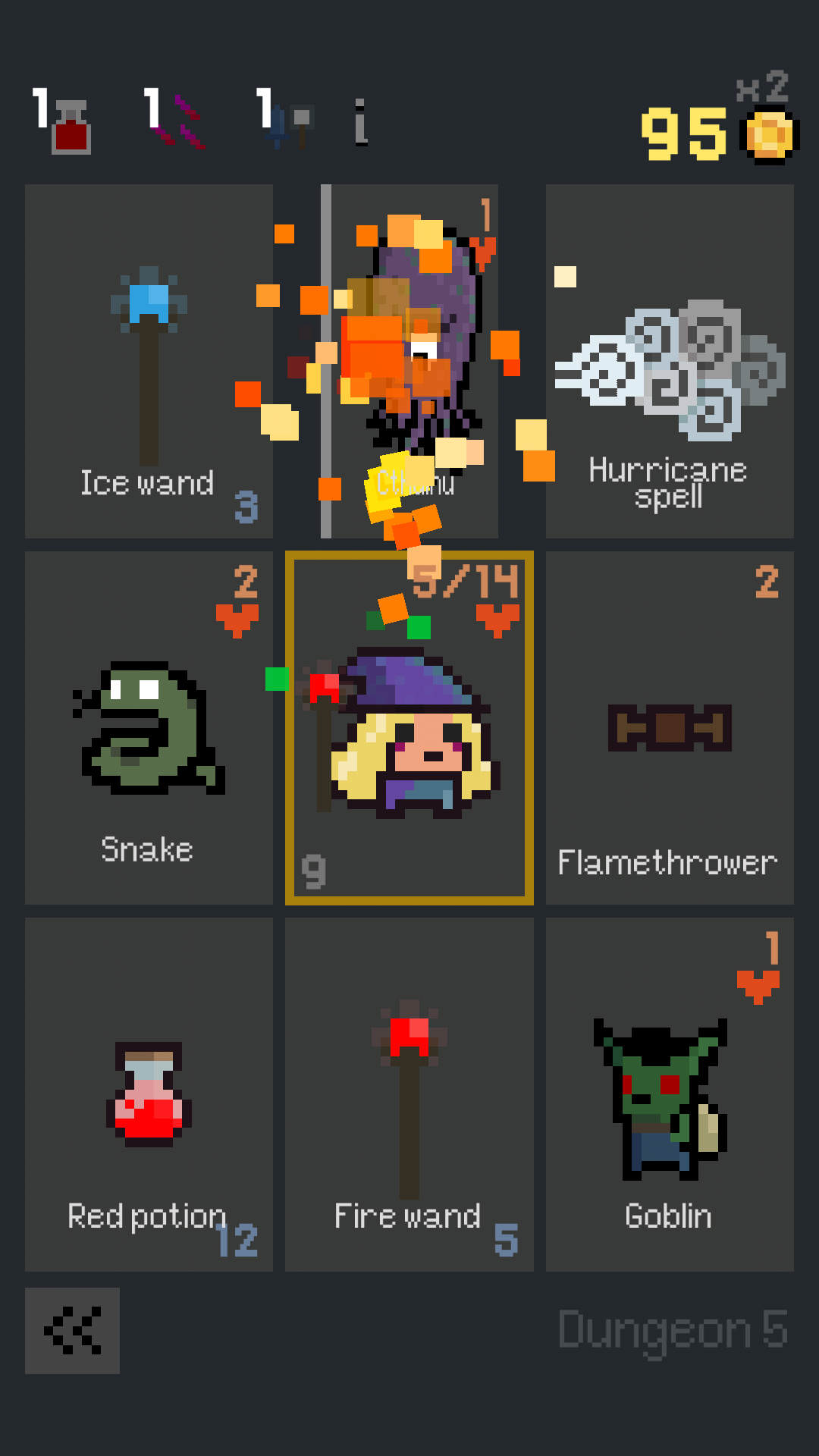 اسکرین شات 3 بازی Dungeon Cards