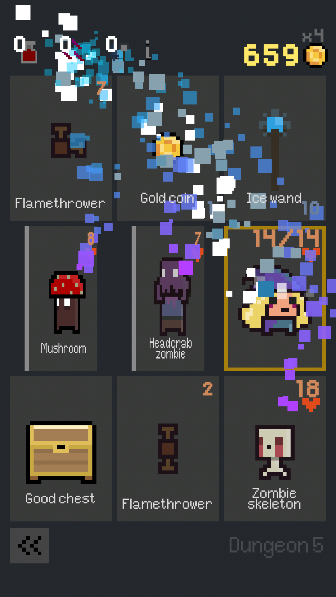 اسکرین شات 4 بازی Dungeon Cards