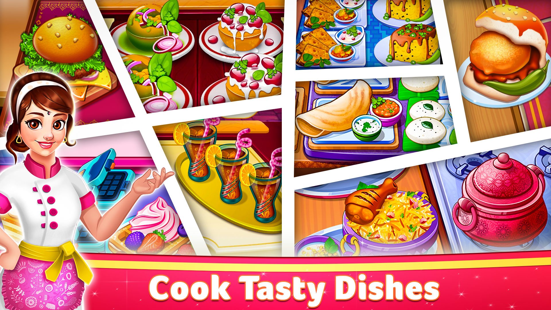 اسکرین شات 2 بازی Indian Cooking Star: Chef Game