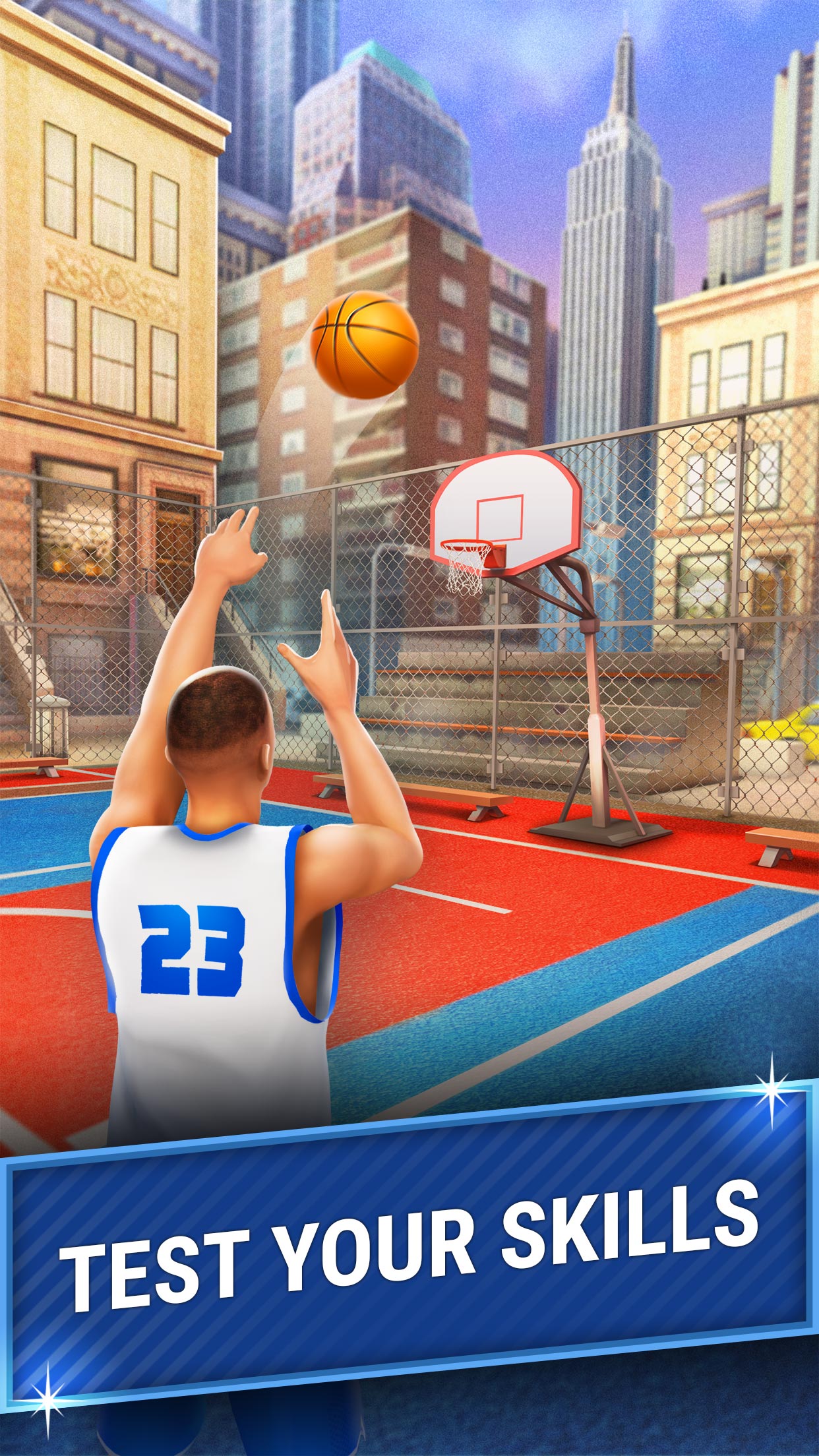 اسکرین شات 4 بازی 3pt Contest: Basketball Games