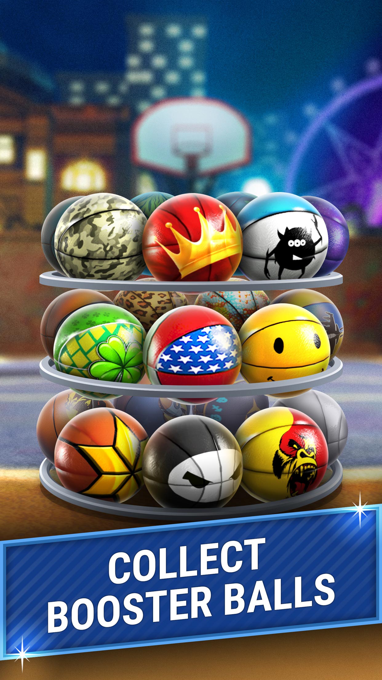 اسکرین شات 5 بازی 3pt Contest: Basketball Games