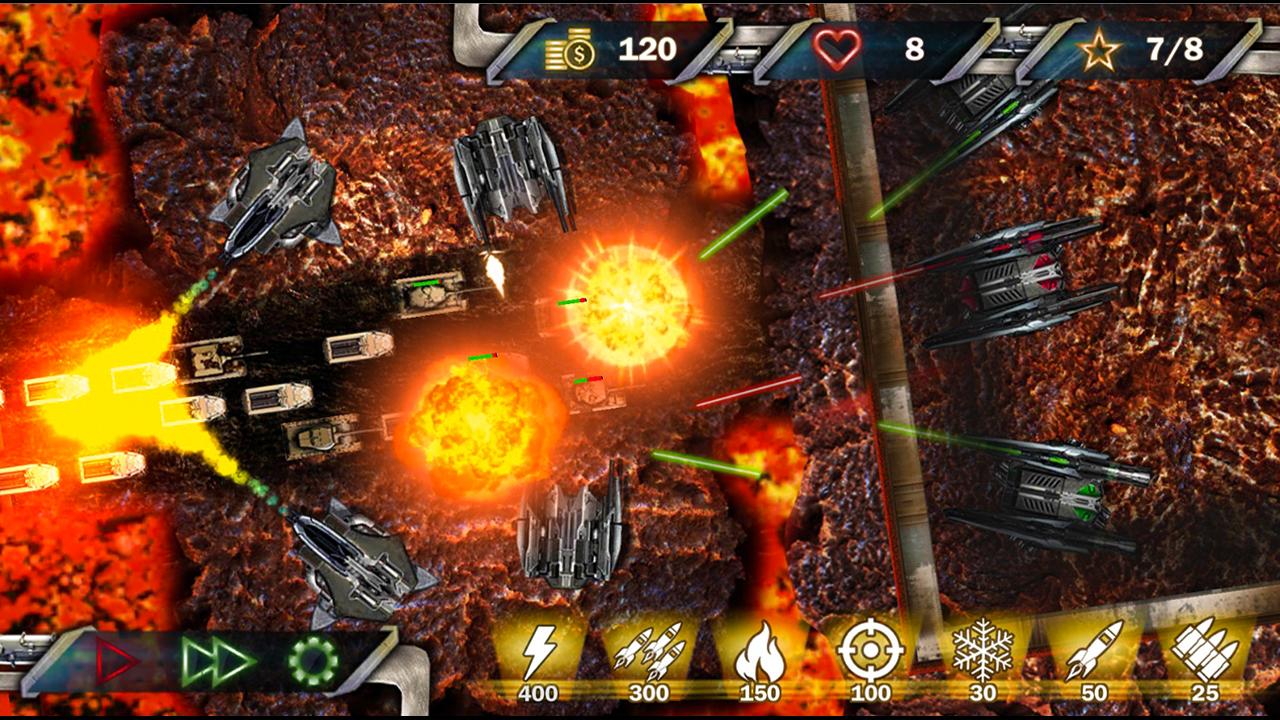 اسکرین شات 3 بازی Protect & Defense: Tank Attack