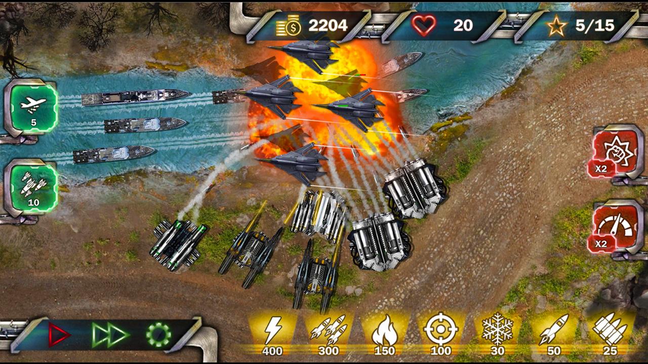 اسکرین شات 4 بازی Protect & Defense: Tank Attack