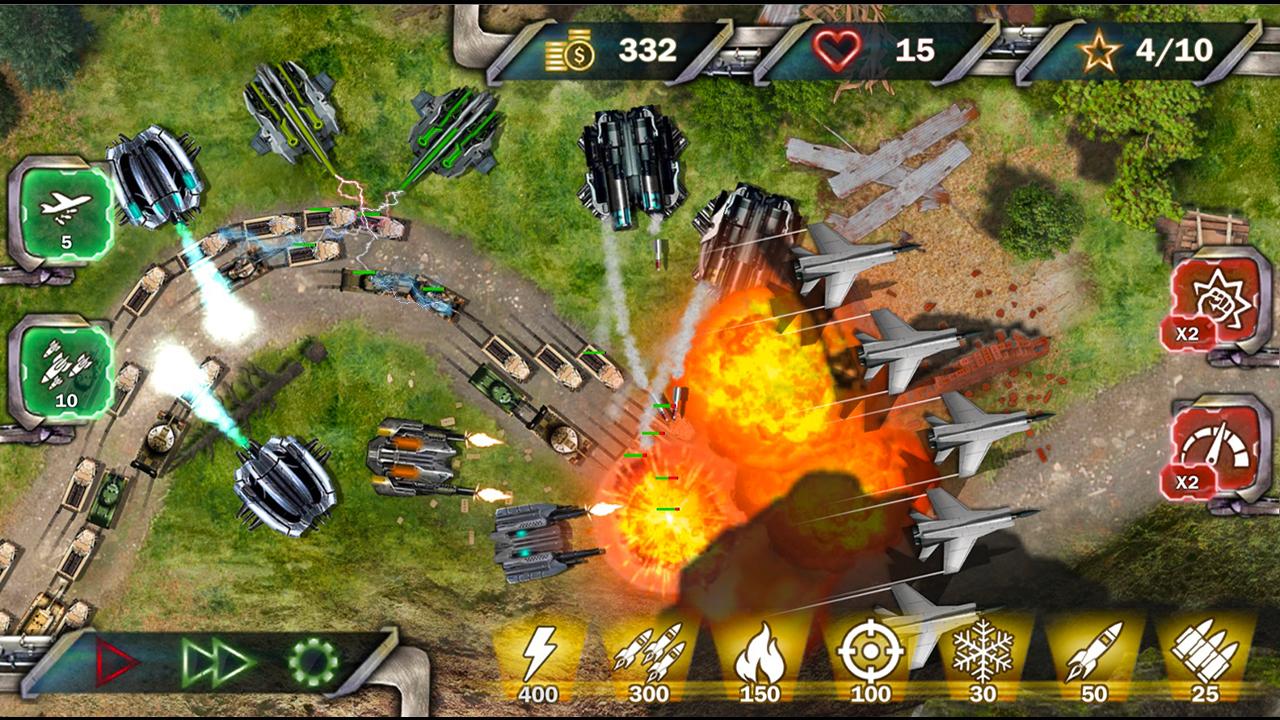 اسکرین شات 1 بازی Protect & Defense: Tank Attack