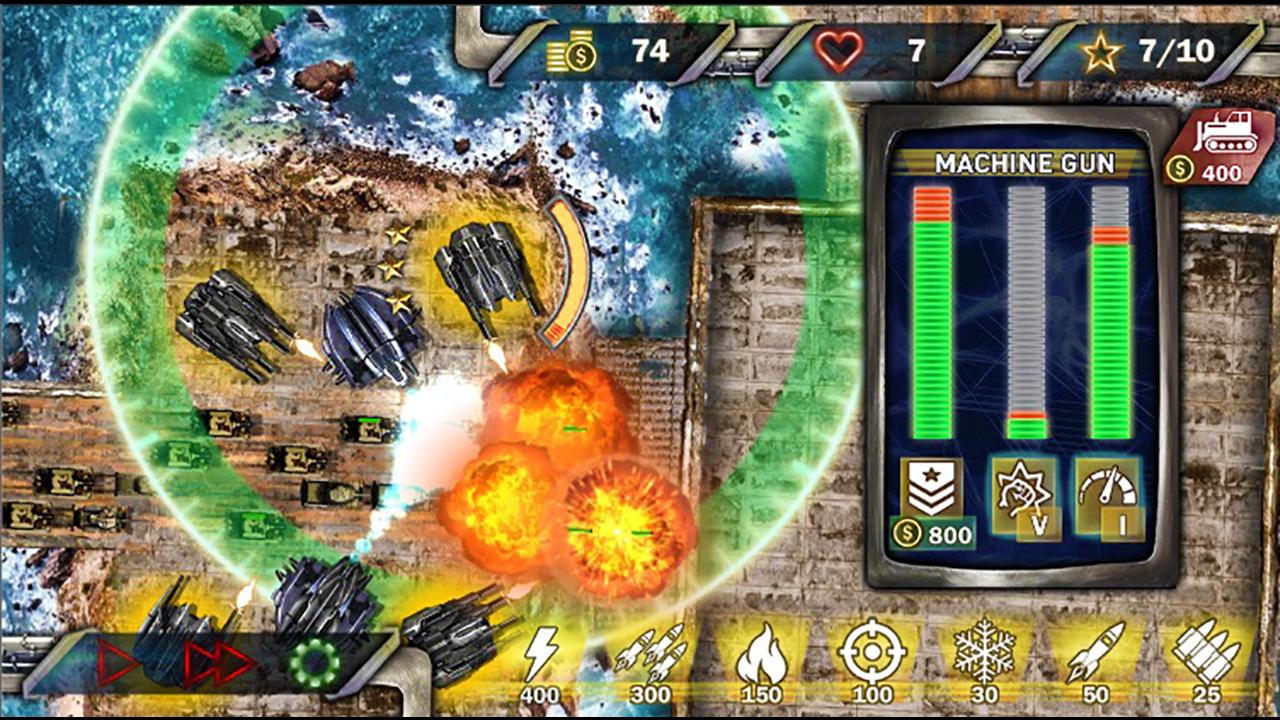 اسکرین شات 2 بازی Protect & Defense: Tank Attack