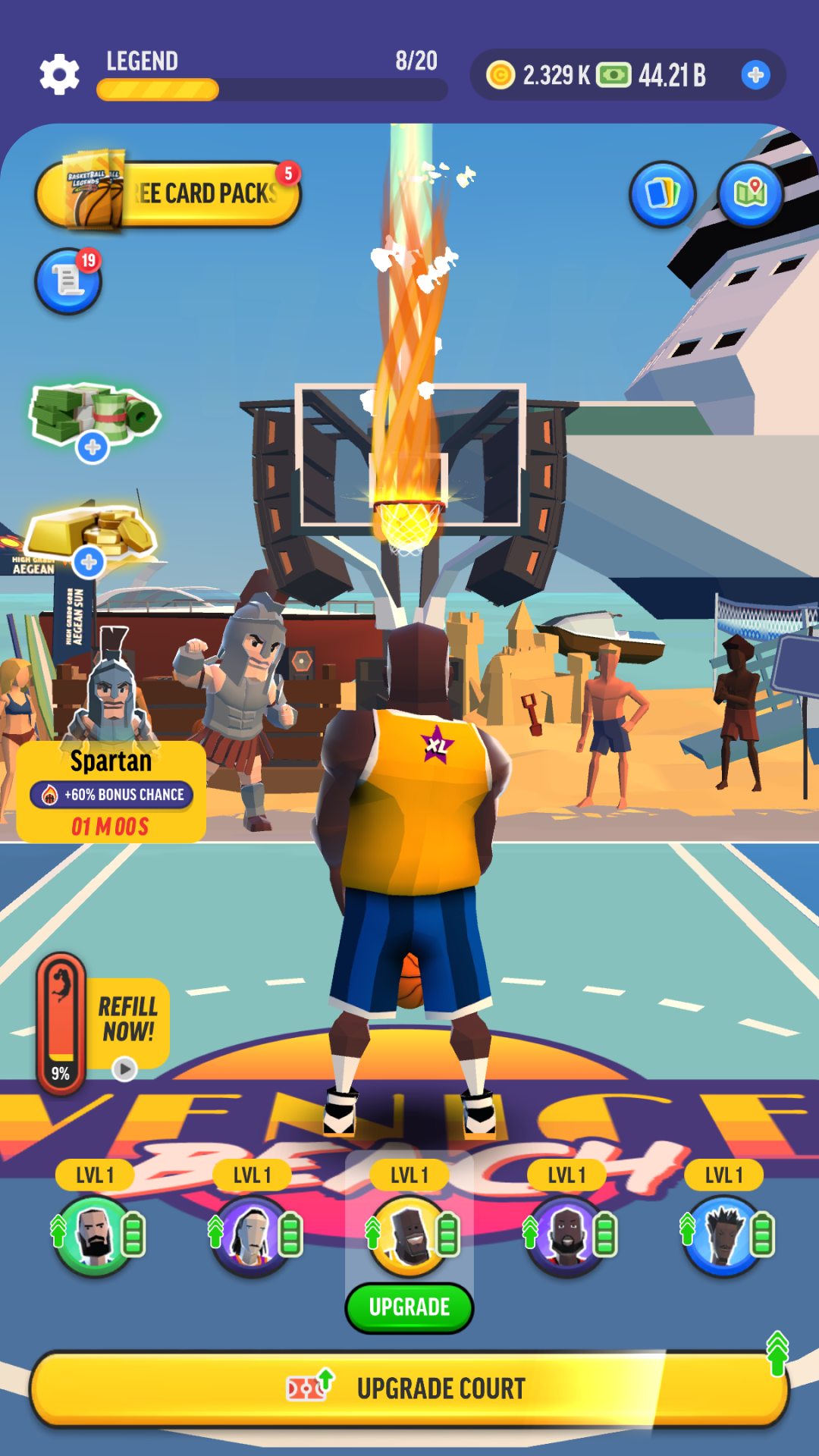 اسکرین شات 7 بازی Idle Basketball Legends Tycoon