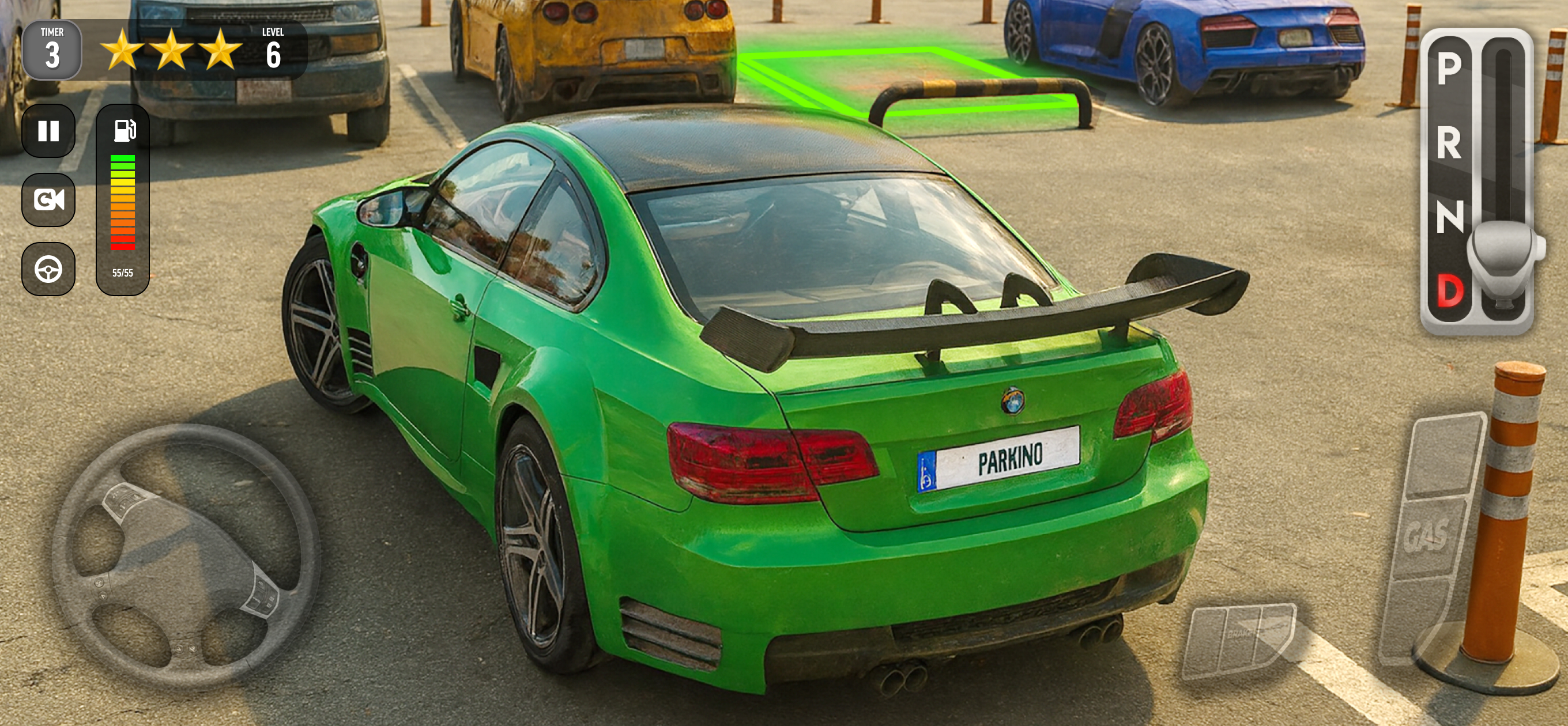 اسکرین شات 2 بازی Car Parking Pro - Park & Drive