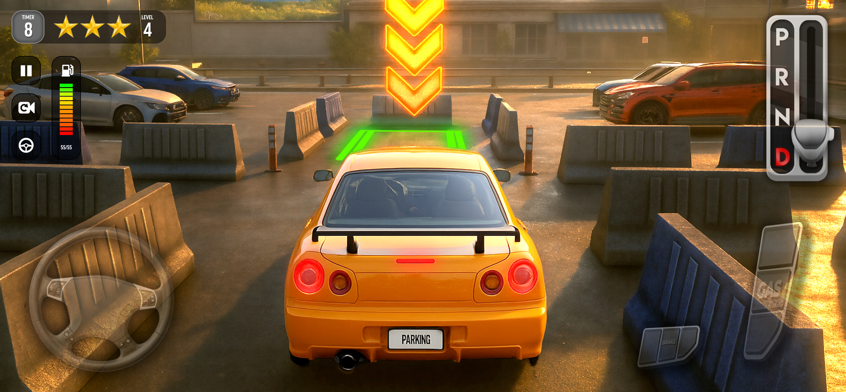 اسکرین شات 1 بازی Car Parking Pro - Park & Drive