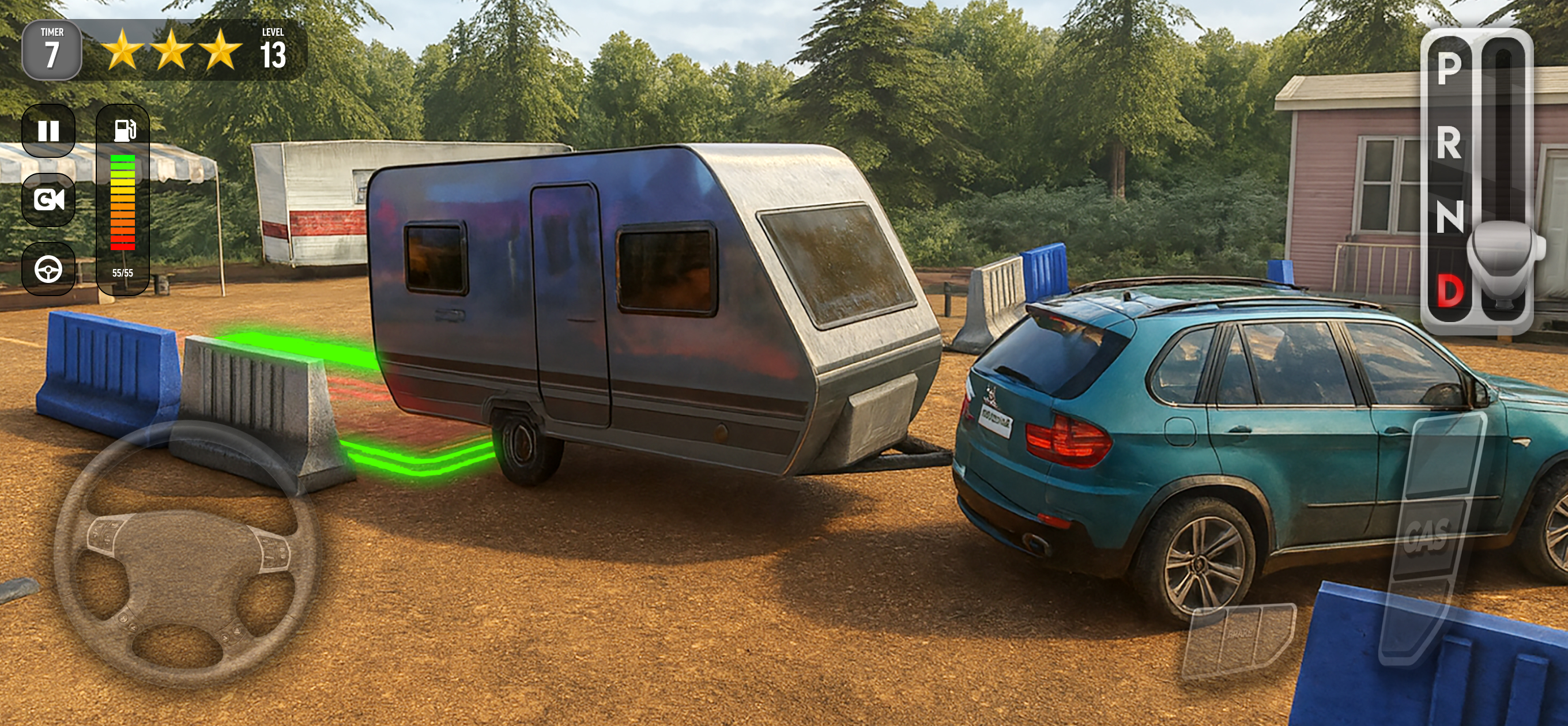 اسکرین شات 4 بازی Car Parking Pro - Park & Drive