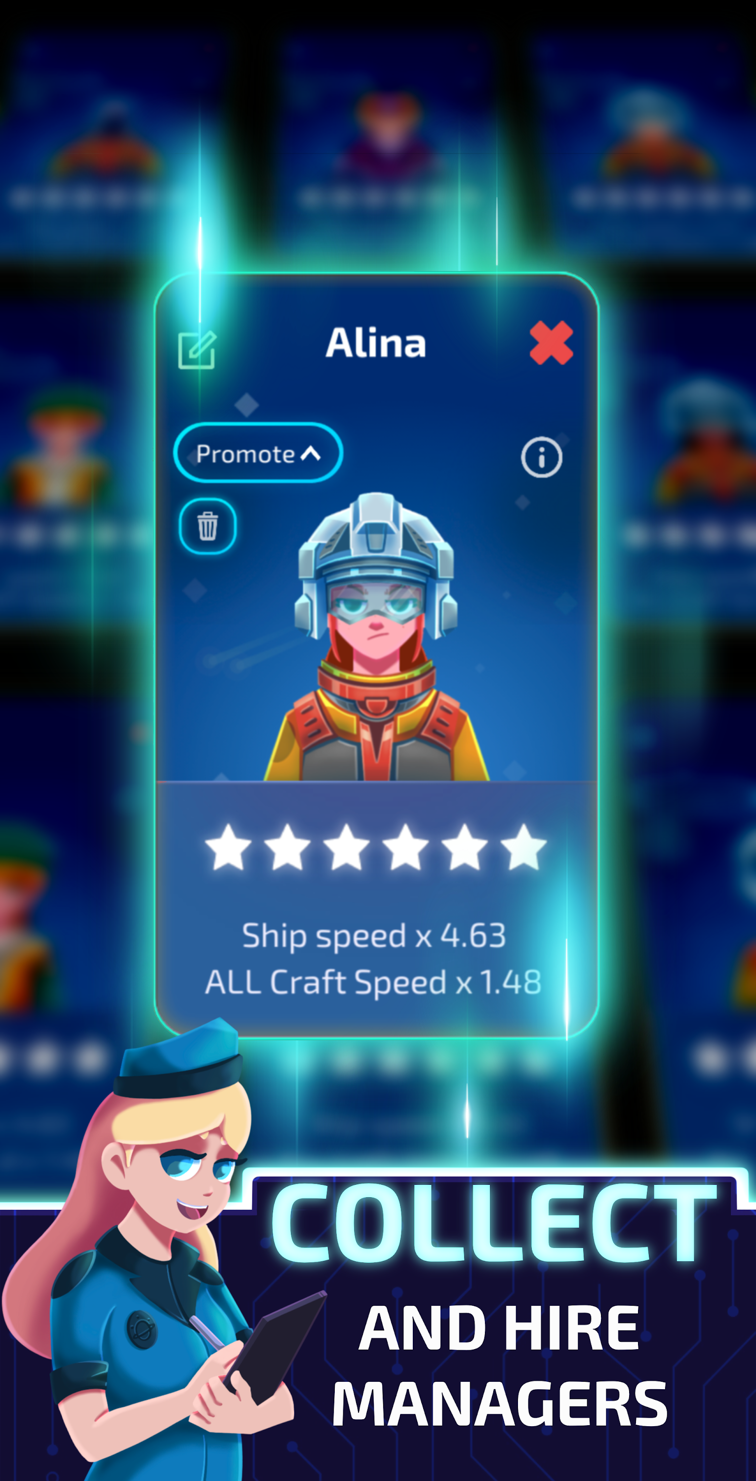 اسکرین شات 4 بازی Idle Planet Miner