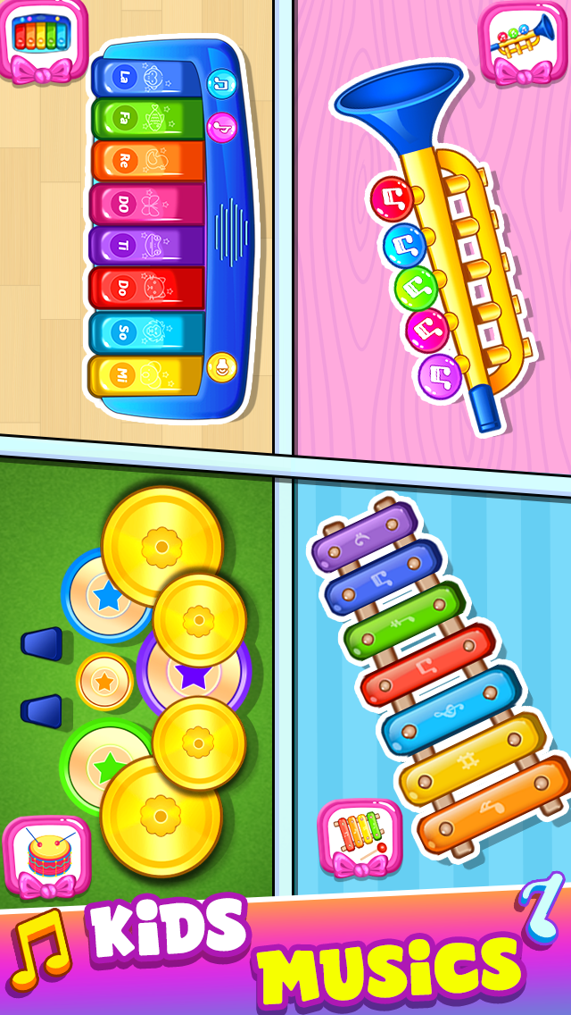 اسکرین شات 5 بازی Baby Phone: Toddler Games