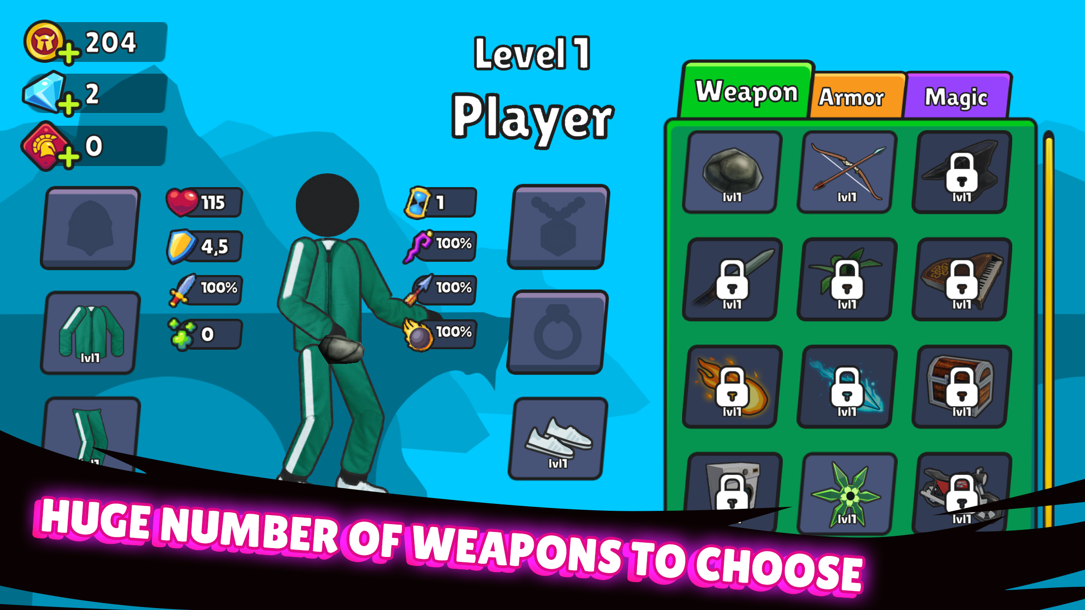 اسکرین شات 4 بازی Archers Heroes Stickman's War