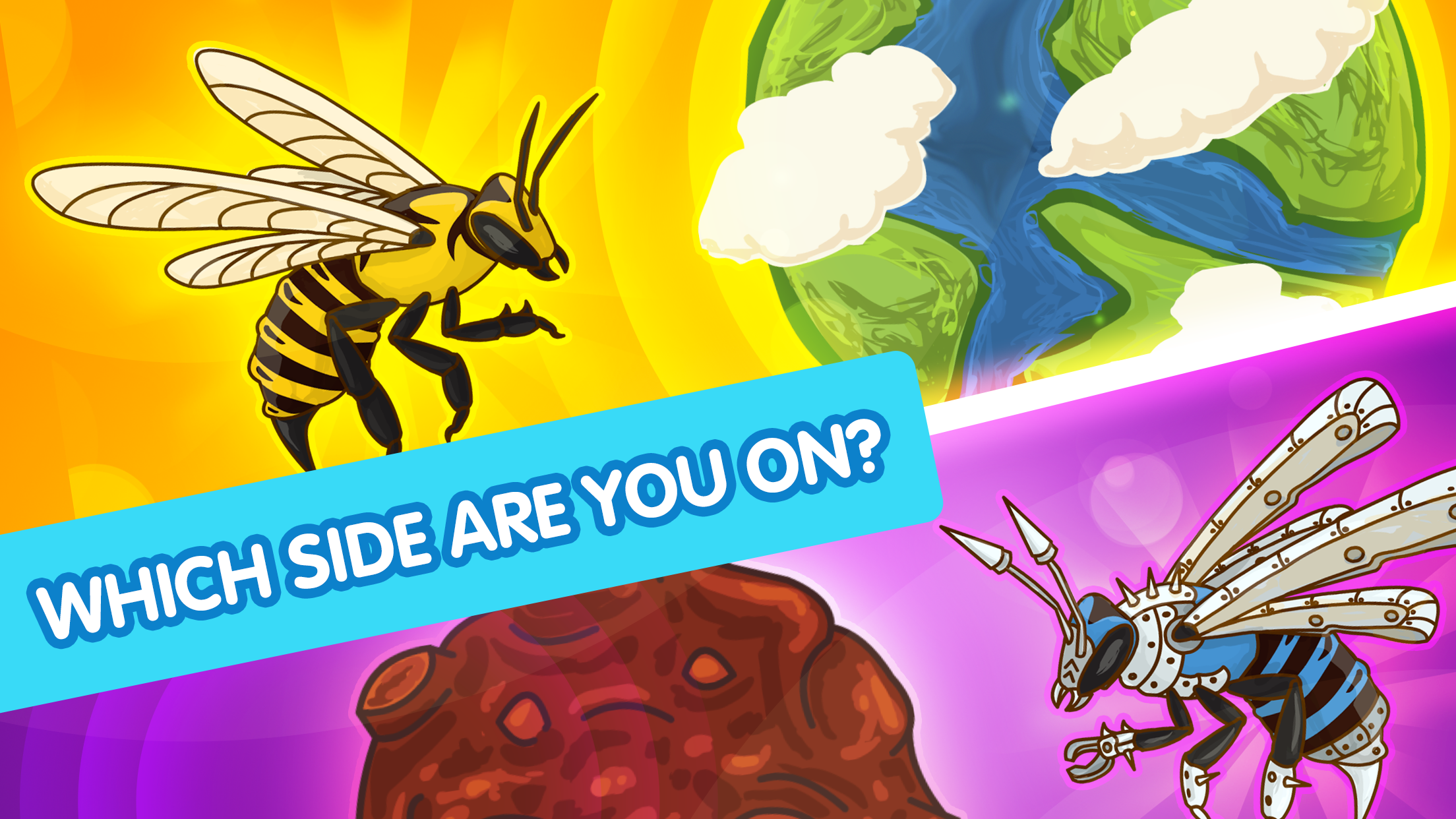 اسکرین شات 4 بازی Angry Bee Evolution