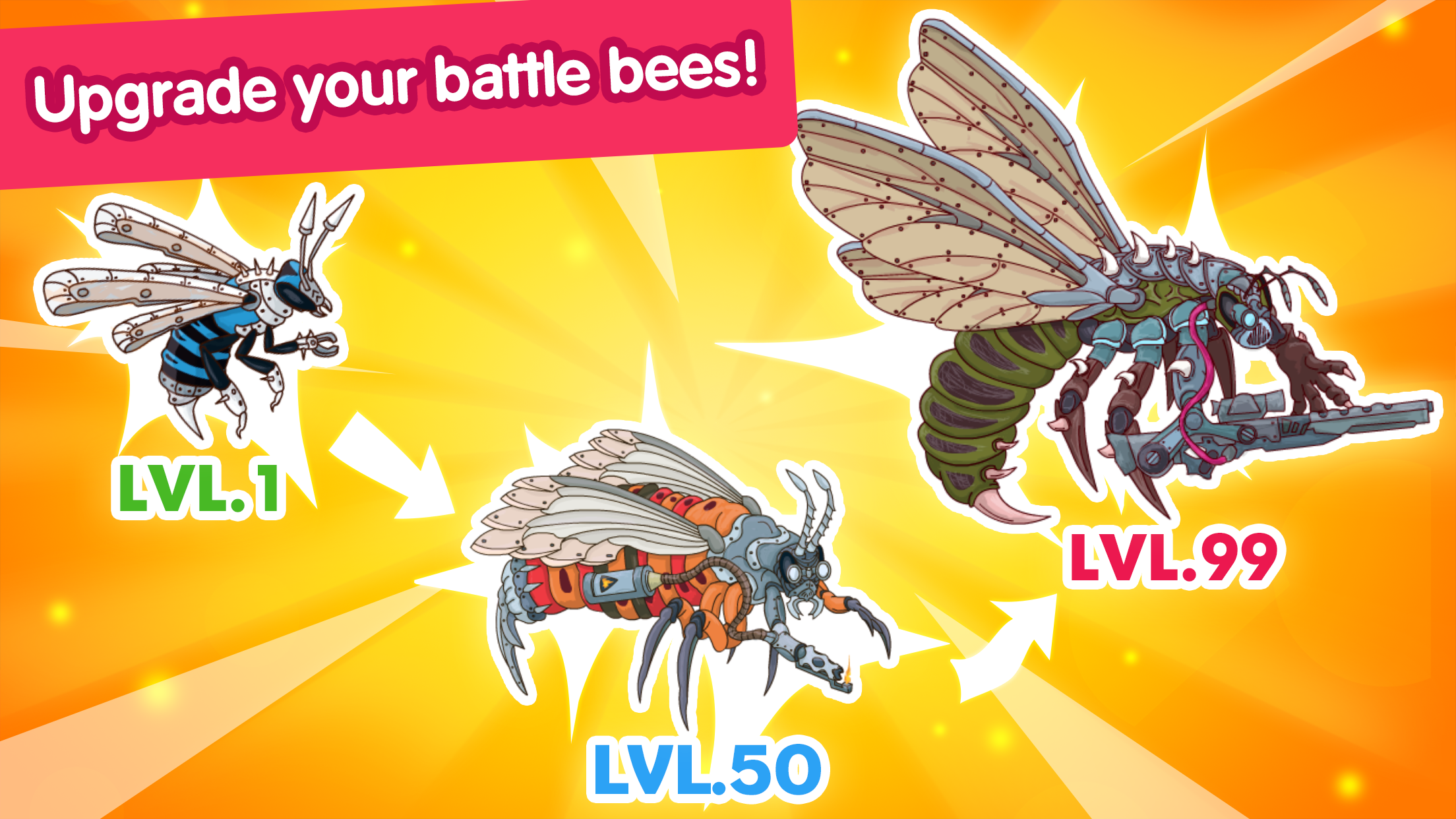 اسکرین شات 5 بازی Angry Bee Evolution