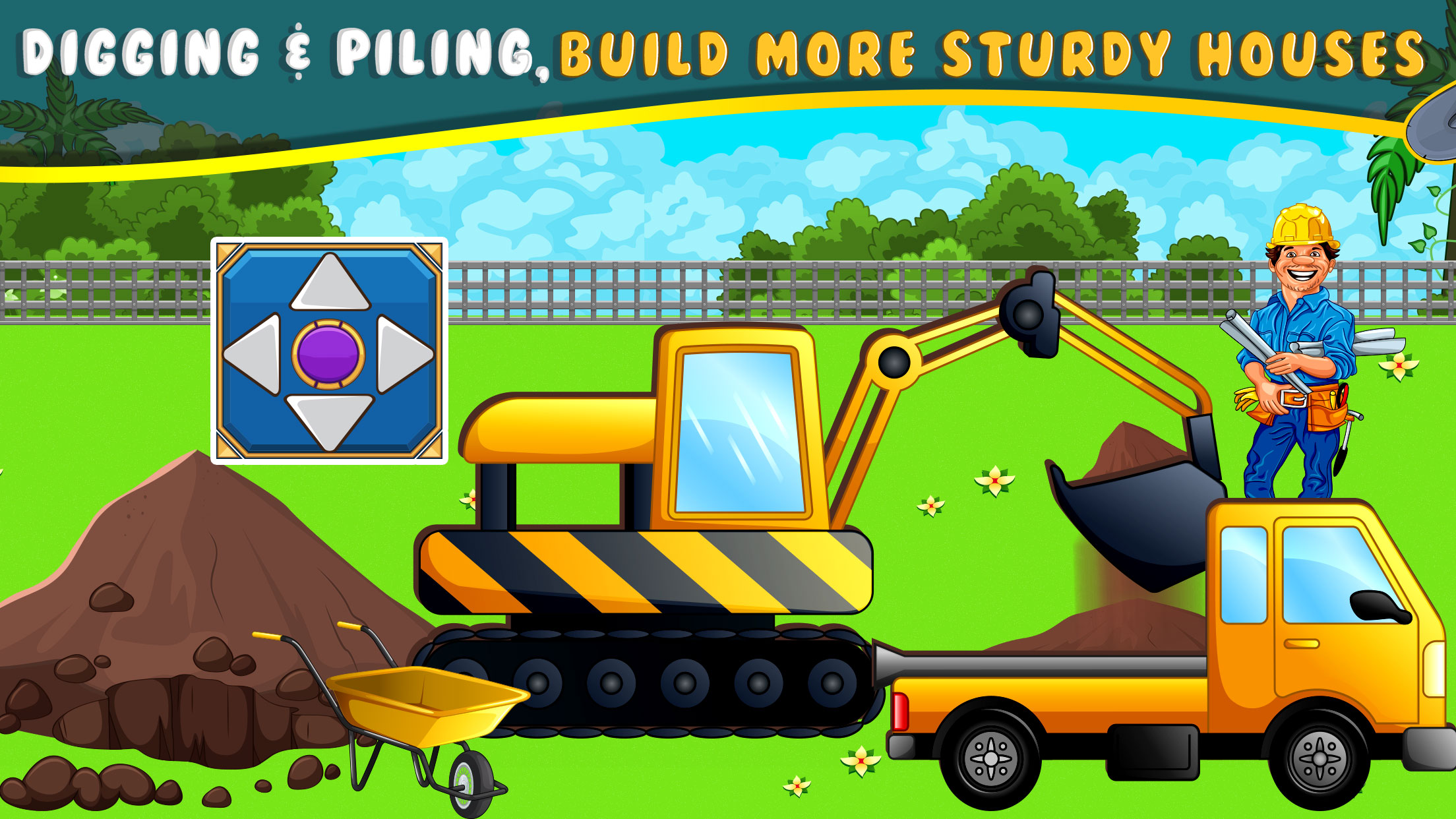 اسکرین شات 1 بازی Construction Builder Truck