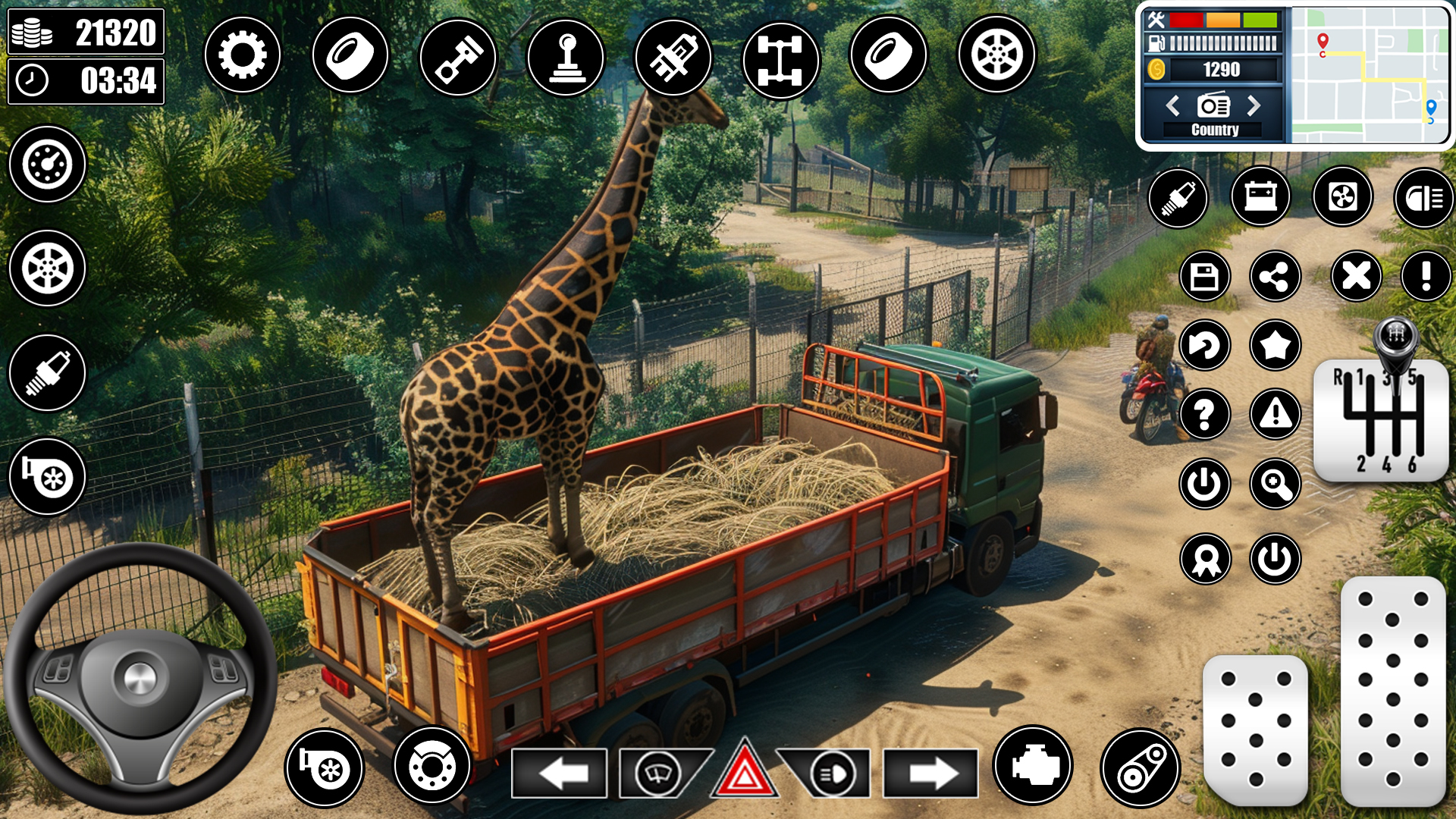 اسکرین شات 7 برنامه Wild Animal Transporter Truck