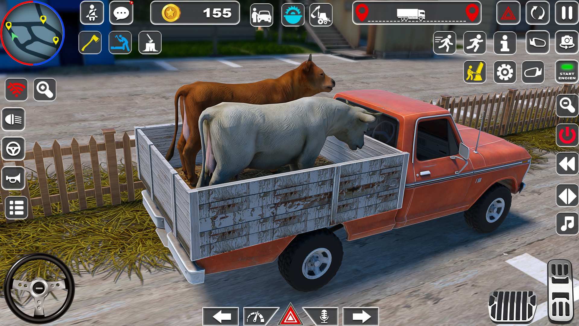 اسکرین شات 6 برنامه Wild Animal Transporter Truck