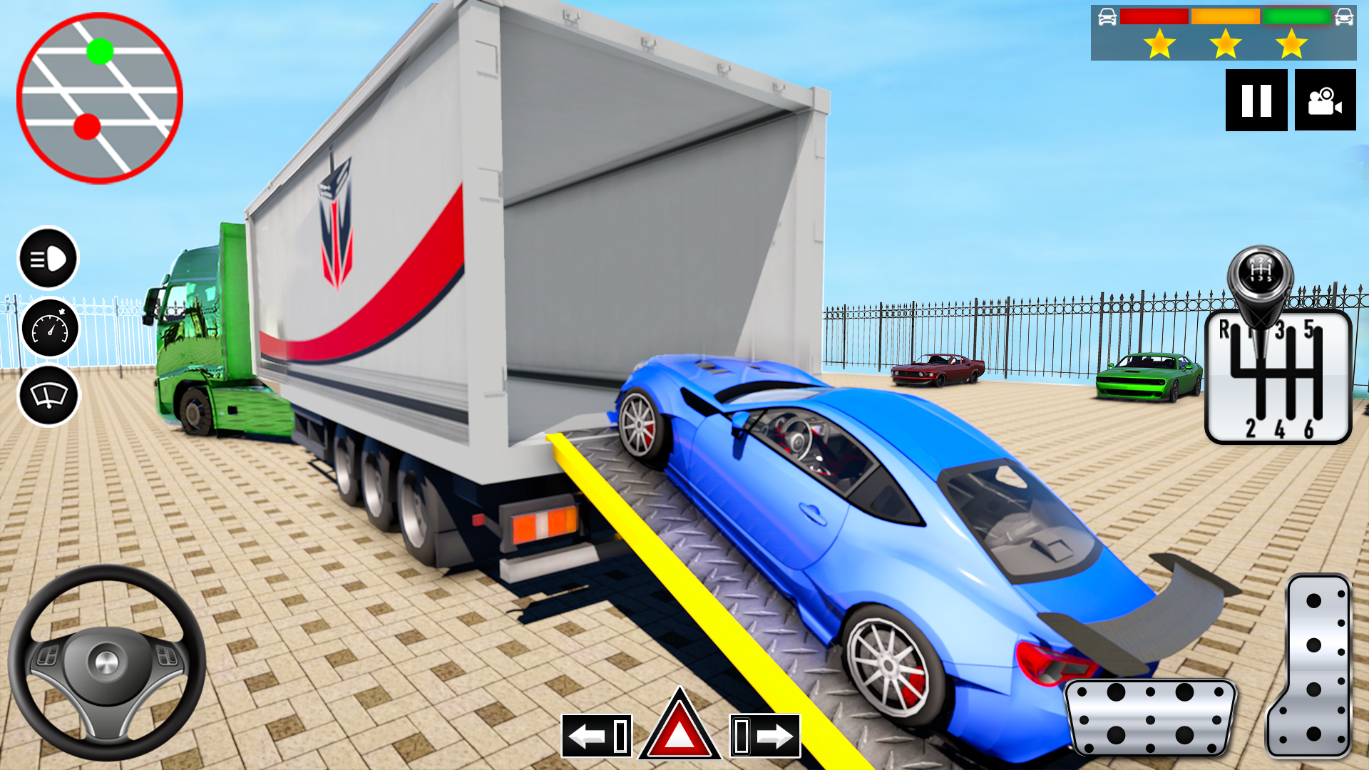 اسکرین شات 7 بازی Car Transporter Truck Games 3D
