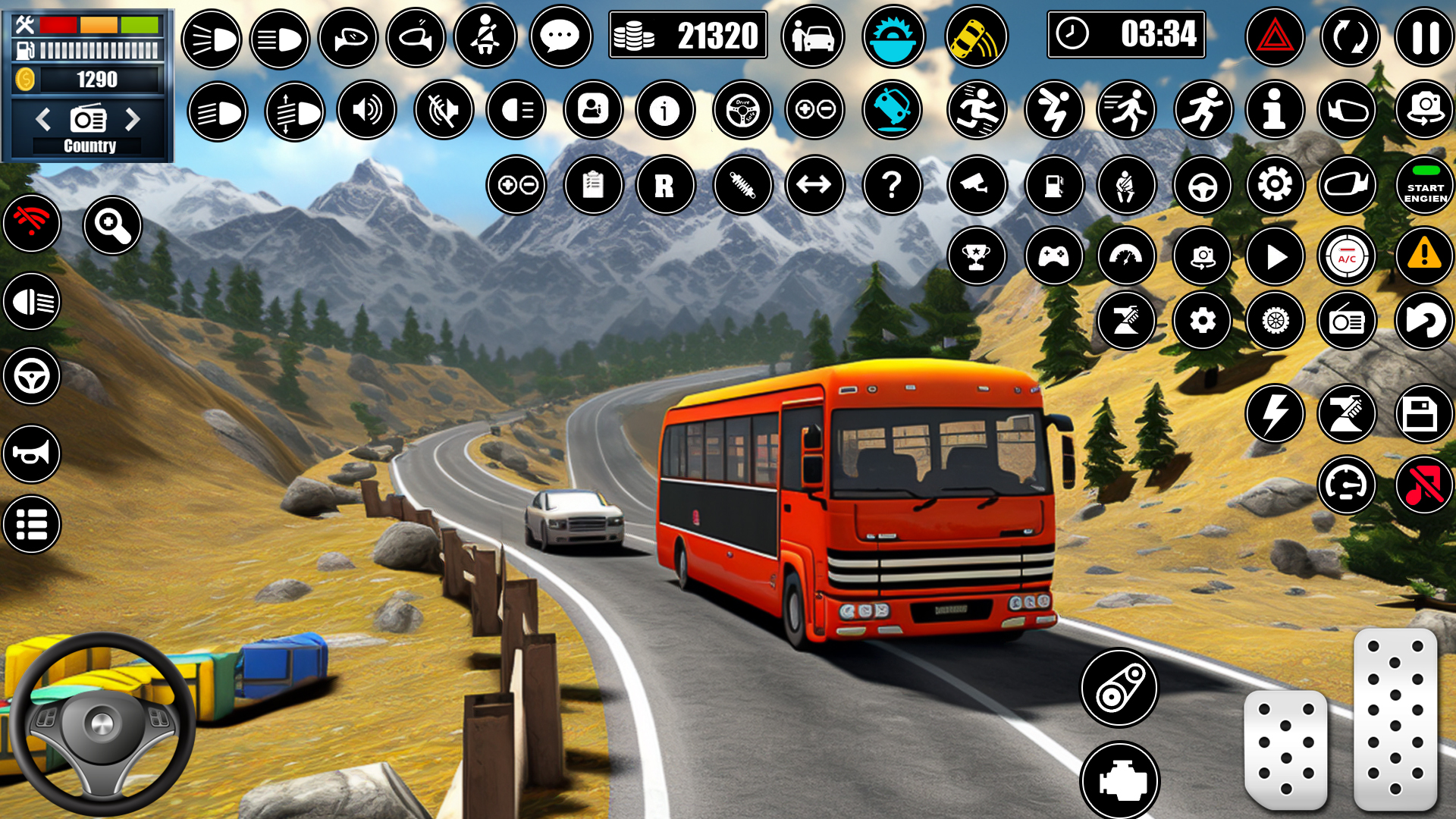 اسکرین شات 8 بازی Coach Bus Driving - Bus Games
