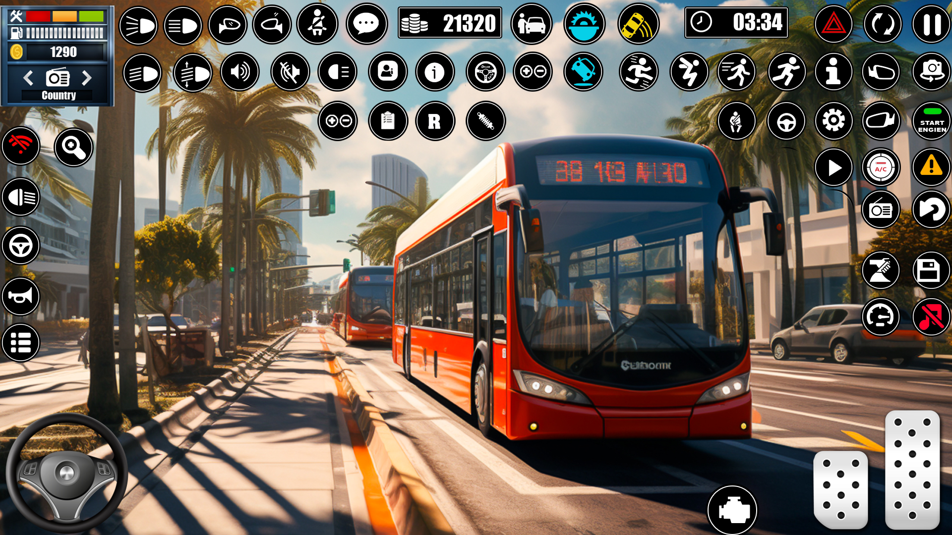 اسکرین شات 7 بازی Coach Bus Driving - Bus Games