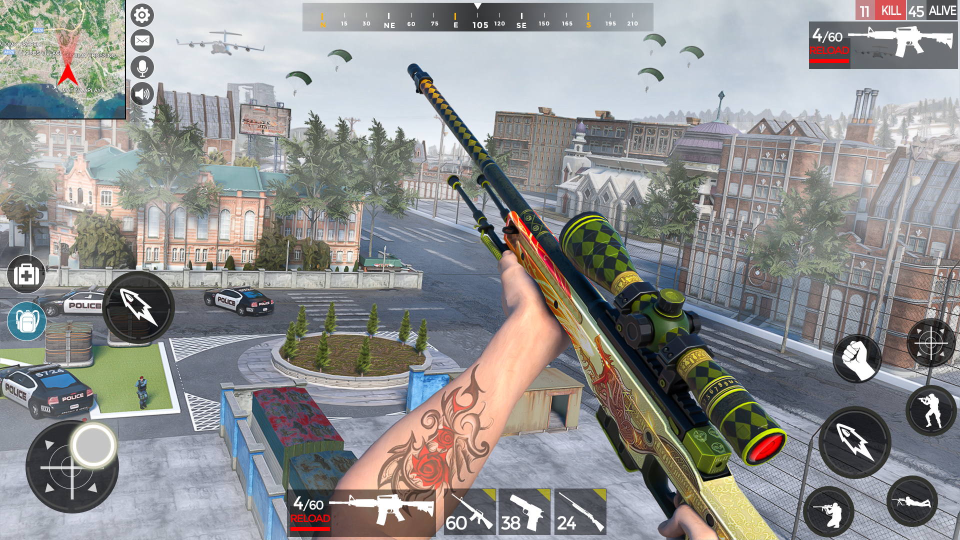 اسکرین شات 7 برنامه FPS Shooting Gun Games Offline