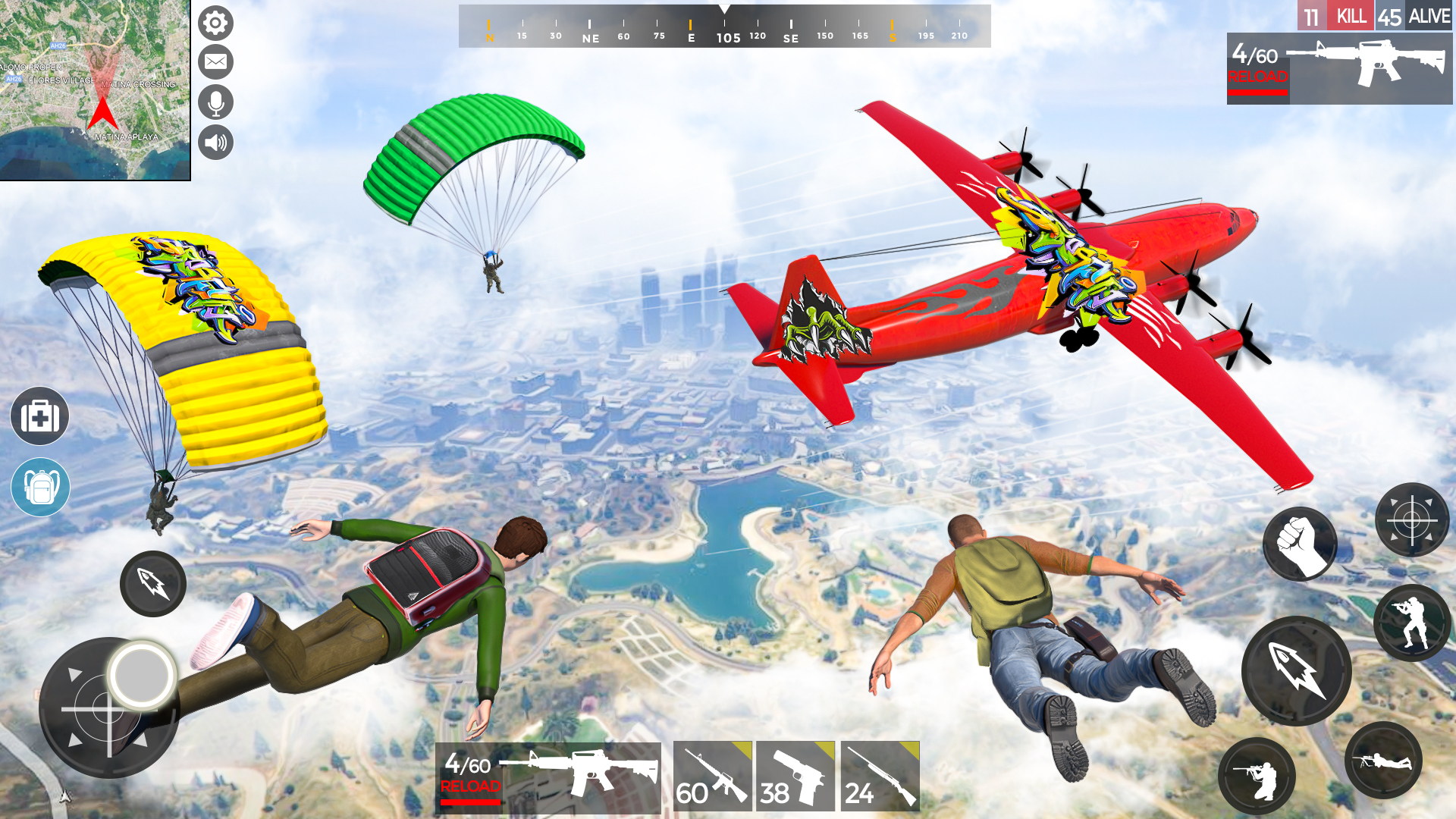 اسکرین شات 6 برنامه FPS Shooting Gun Games Offline