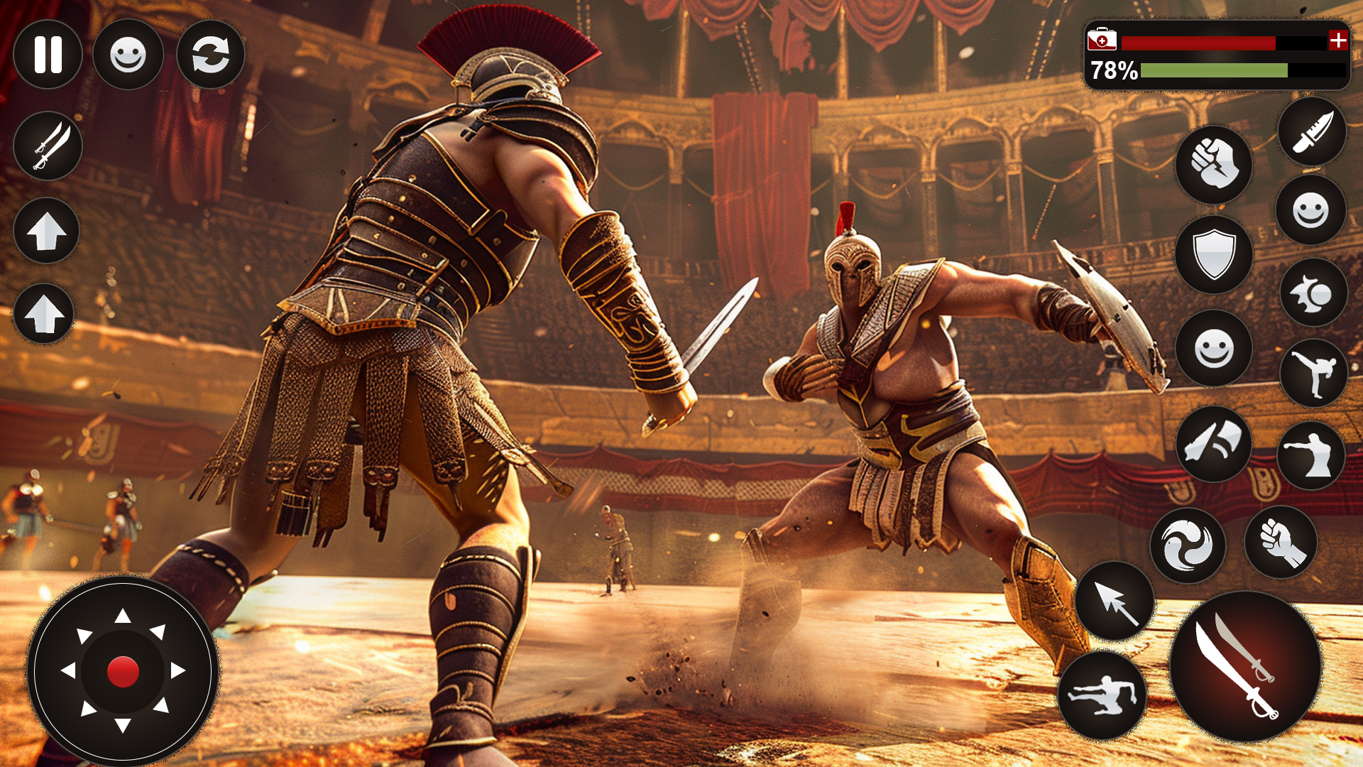 اسکرین شات 1 بازی Sword Fighting Gladiator Games