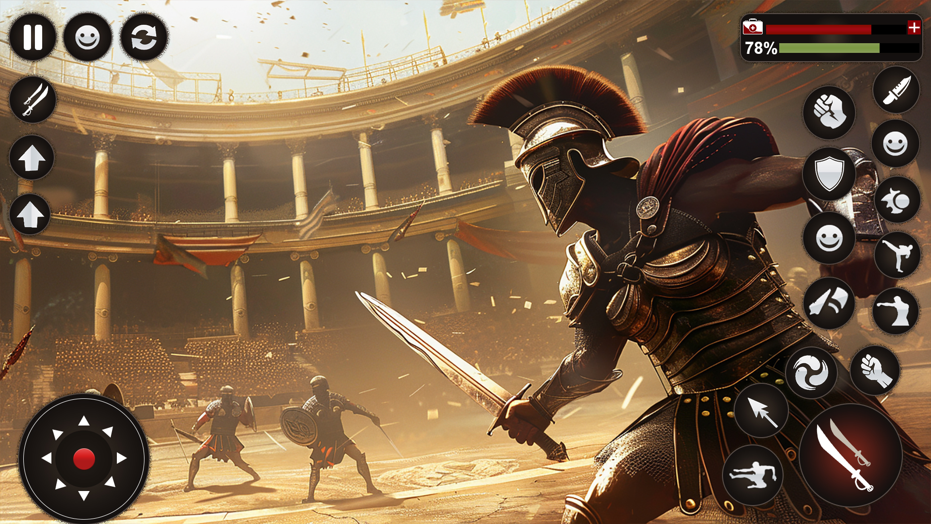 اسکرین شات 3 بازی Sword Fighting Gladiator Games