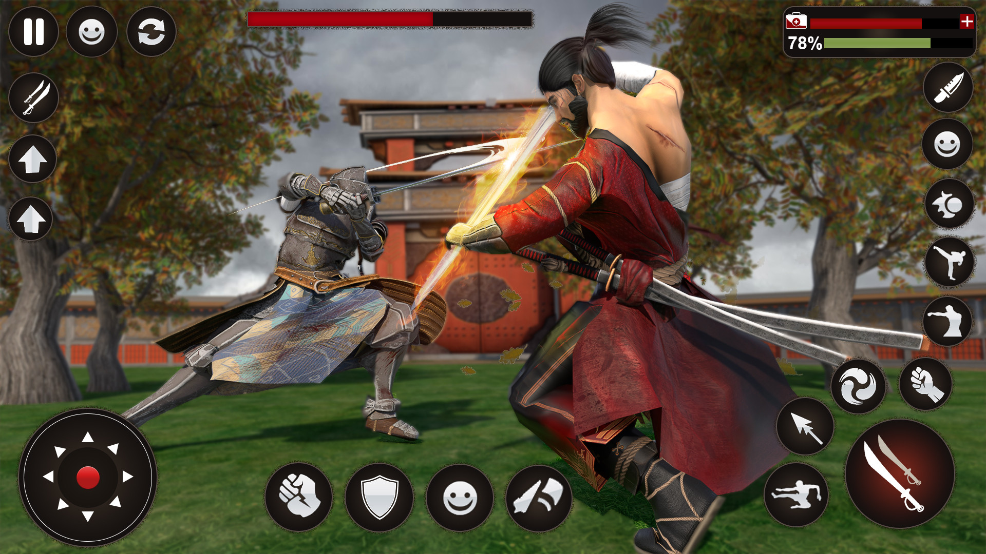 اسکرین شات 5 بازی Sword Fighting - Samurai Games