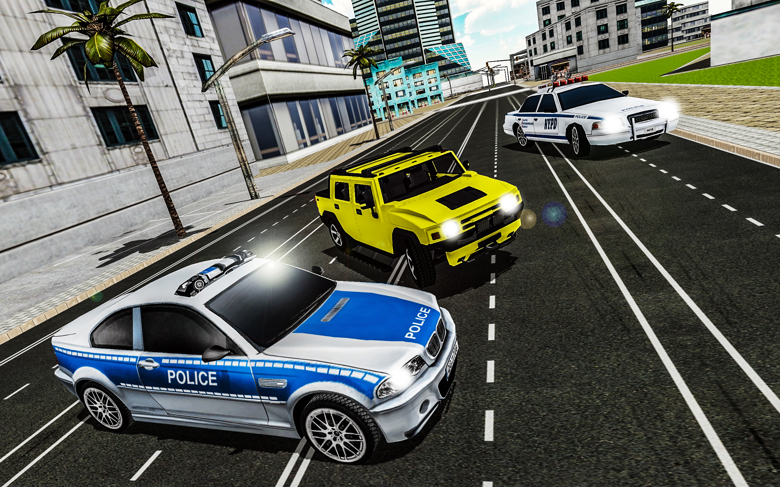 اسکرین شات 2 بازی Police Car Chase - Cop Games