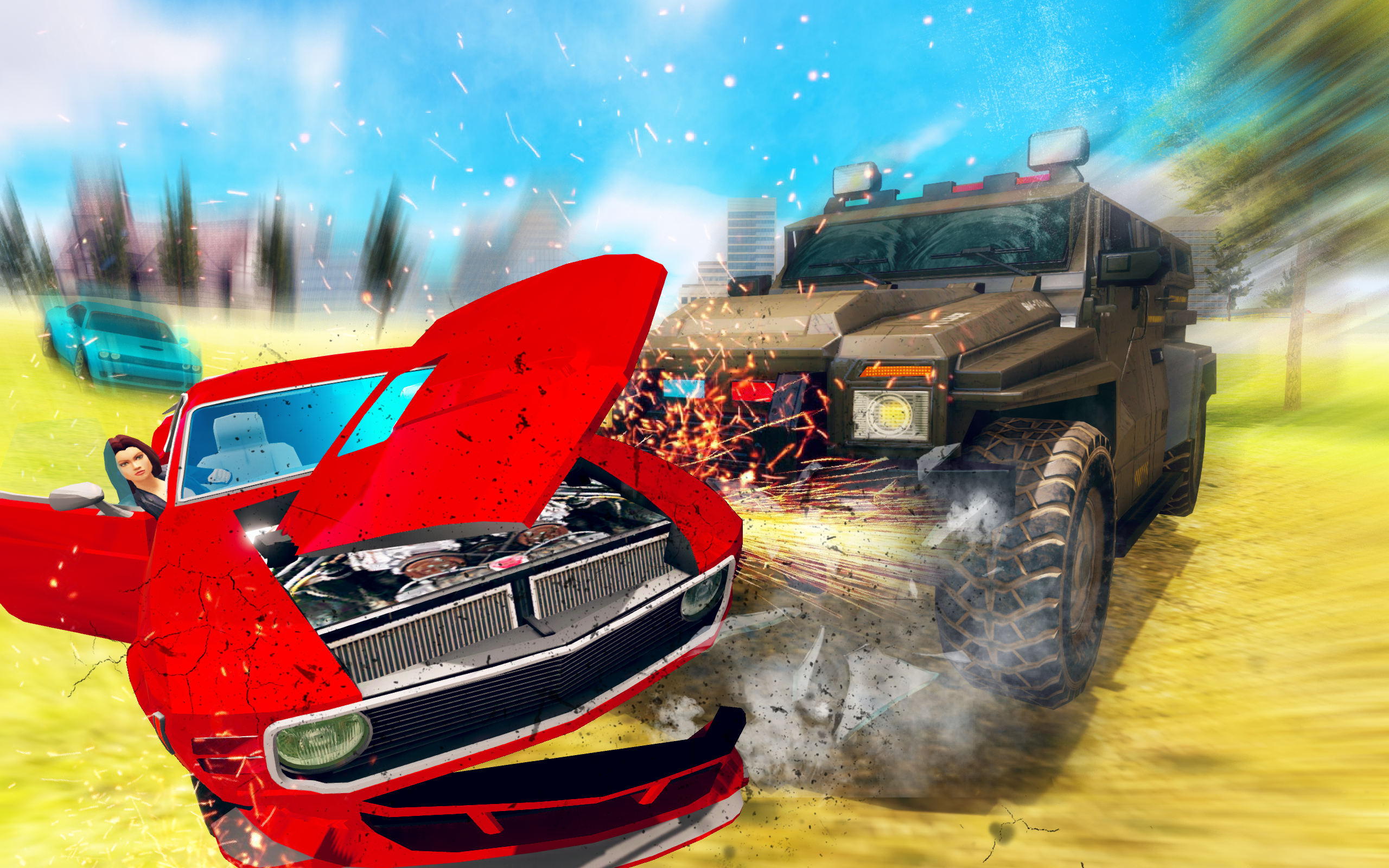 اسکرین شات 3 بازی Police Car Chase - Cop Games