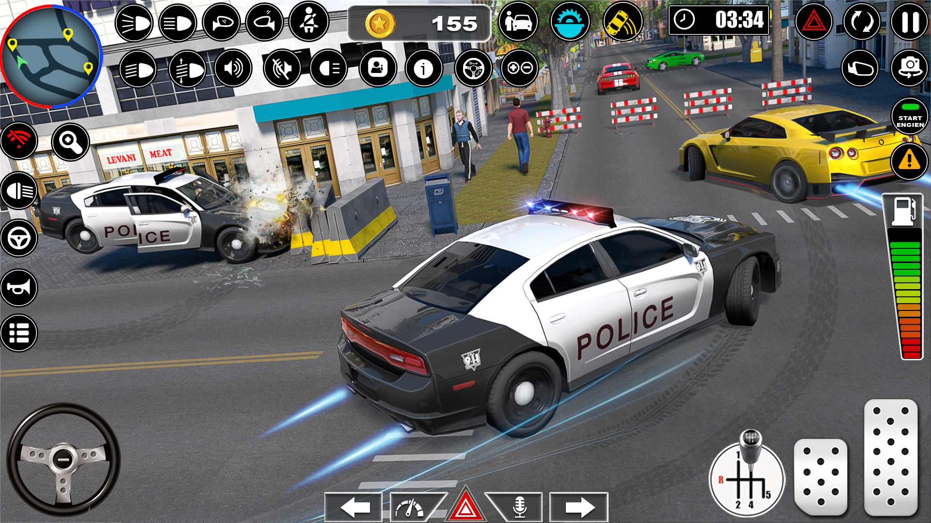 اسکرین شات 5 بازی Police Car Chase - Cop Games