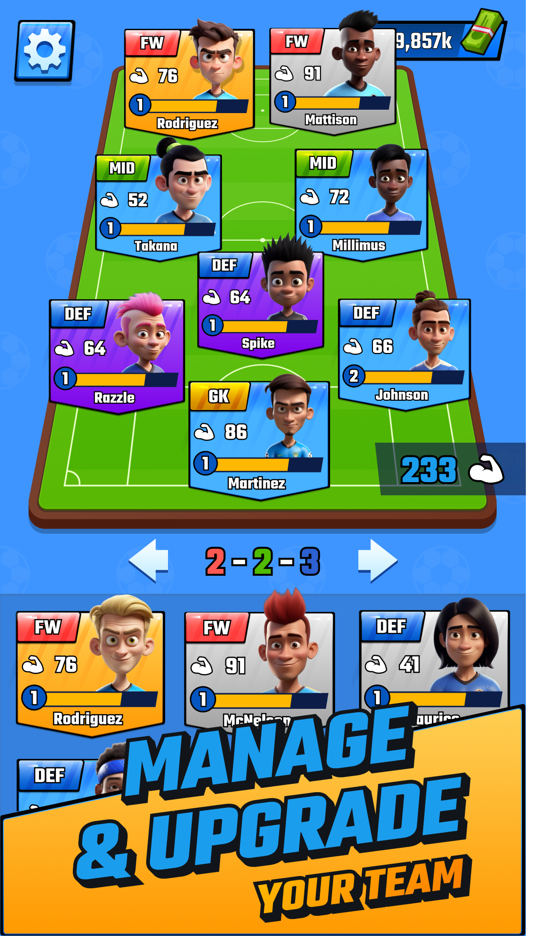 اسکرین شات 3 بازی Pocket Football - Soccer Champ
