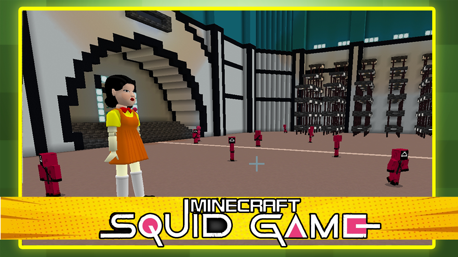 اسکرین شات 4 بازی Squid game in Minecraft