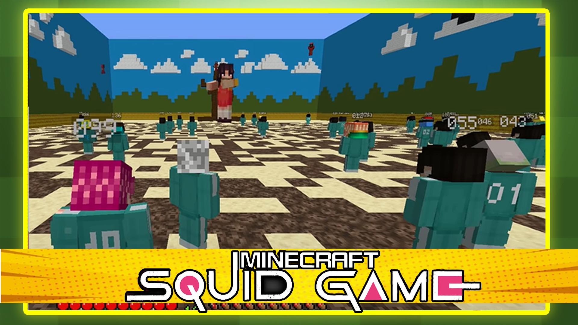 اسکرین شات 3 بازی Squid game in Minecraft