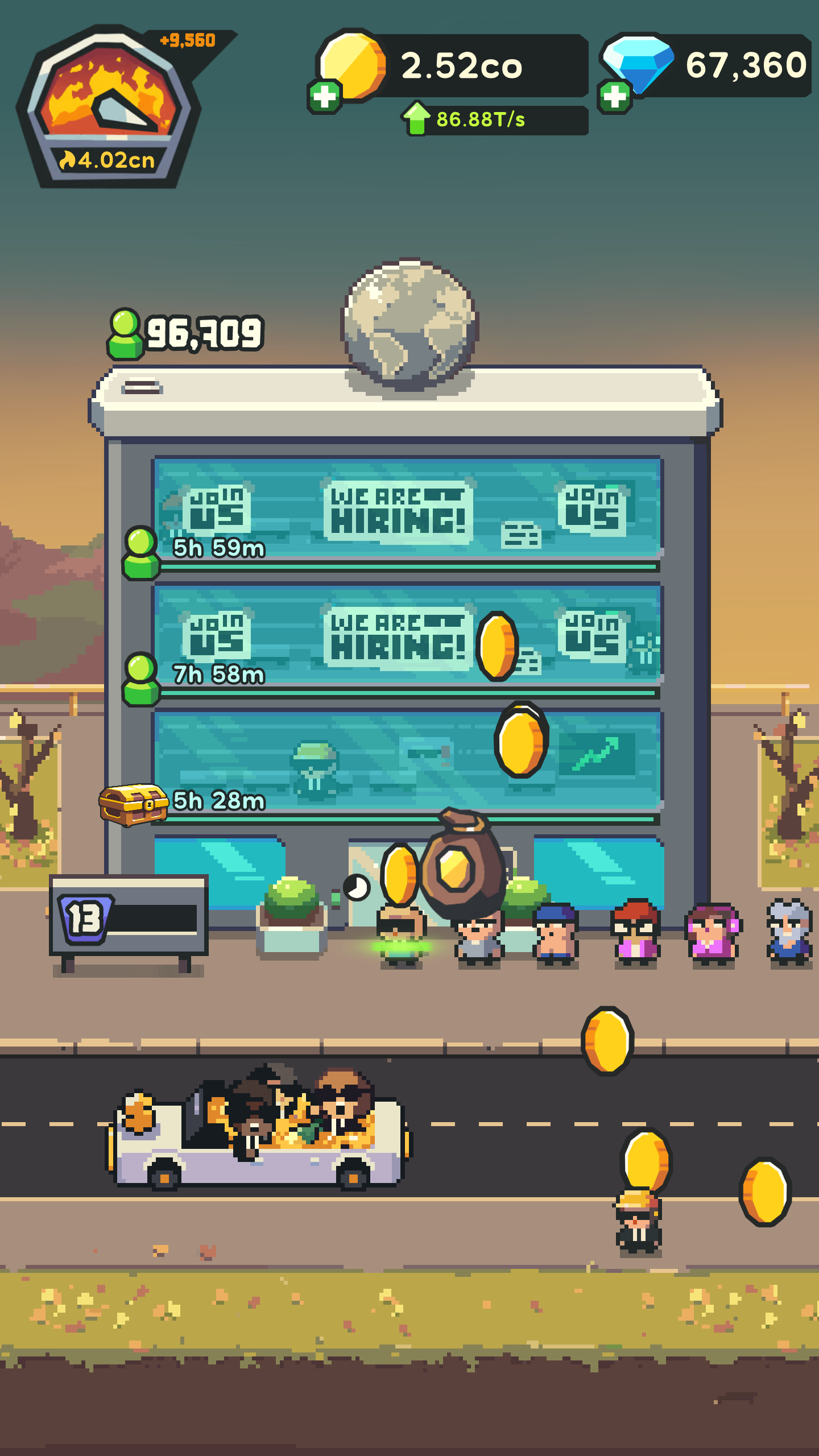 اسکرین شات 7 بازی Earth Inc. Tycoon Idle Miner