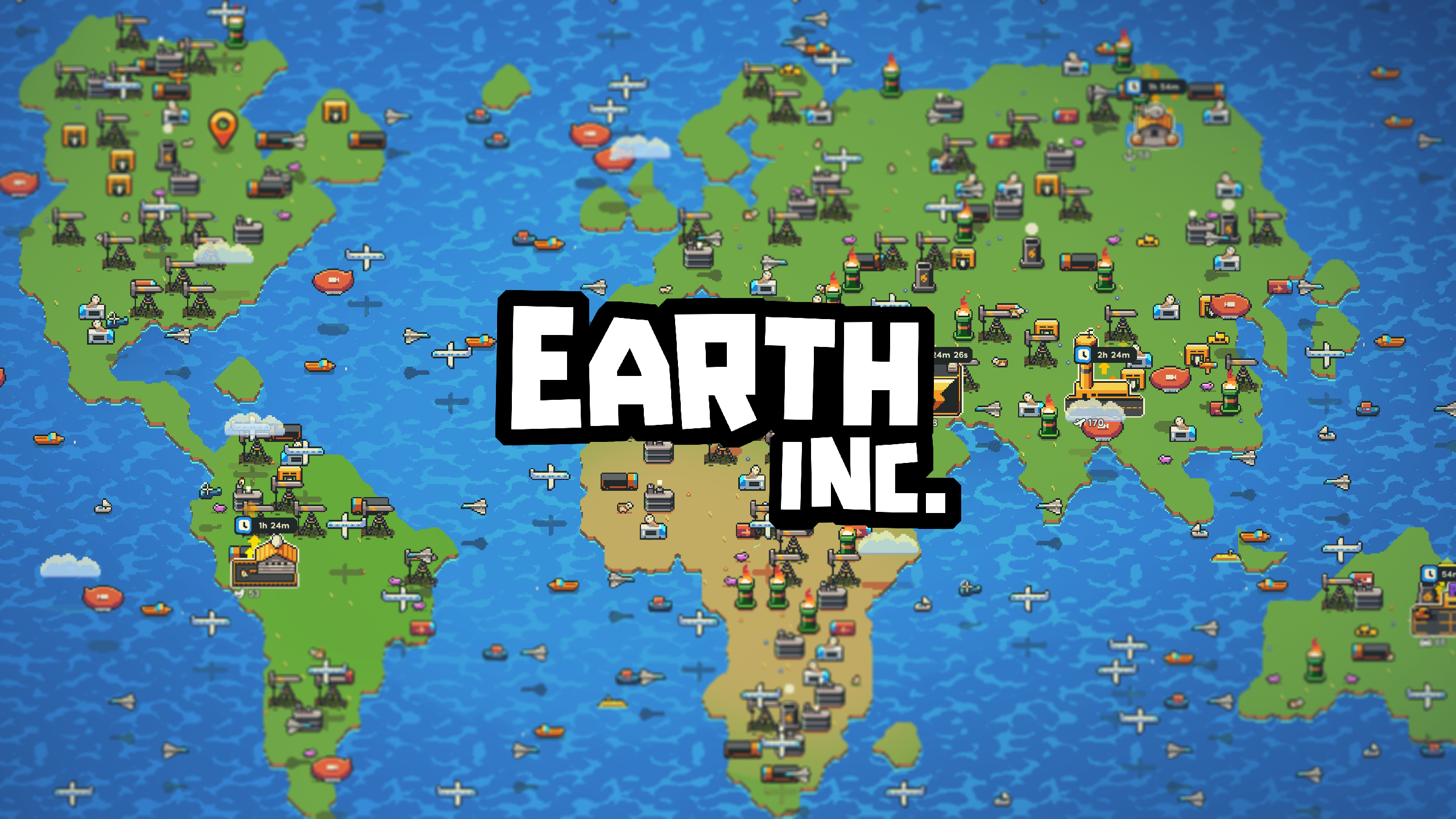 اسکرین شات 1 بازی Earth Inc. Tycoon Idle Miner