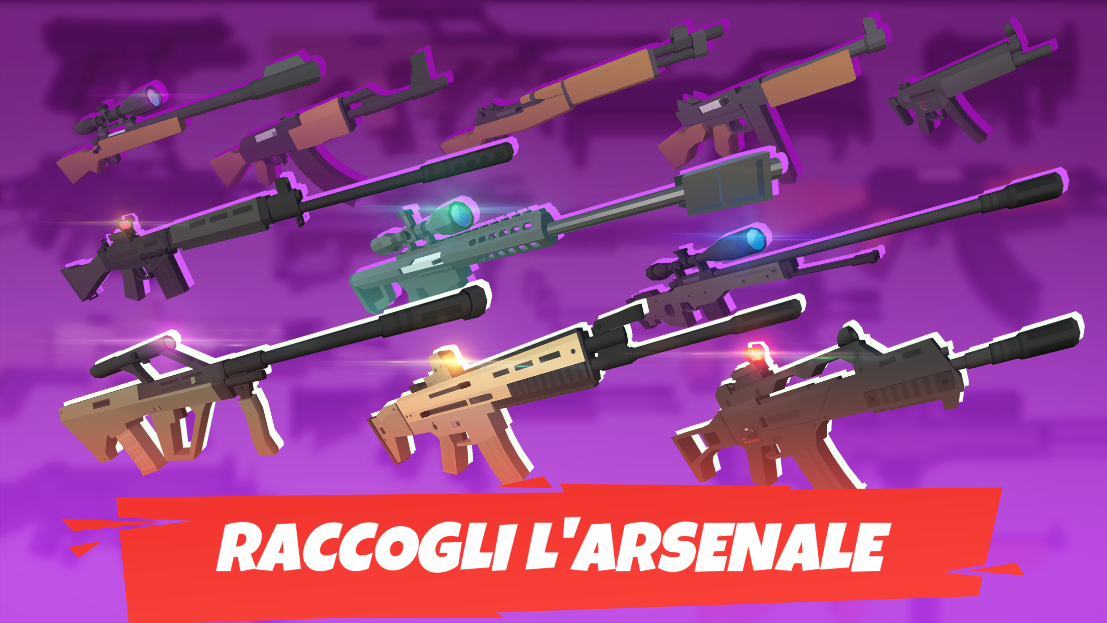 اسکرین شات 1 بازی Battle Gun 3D : FPS Pixel Game